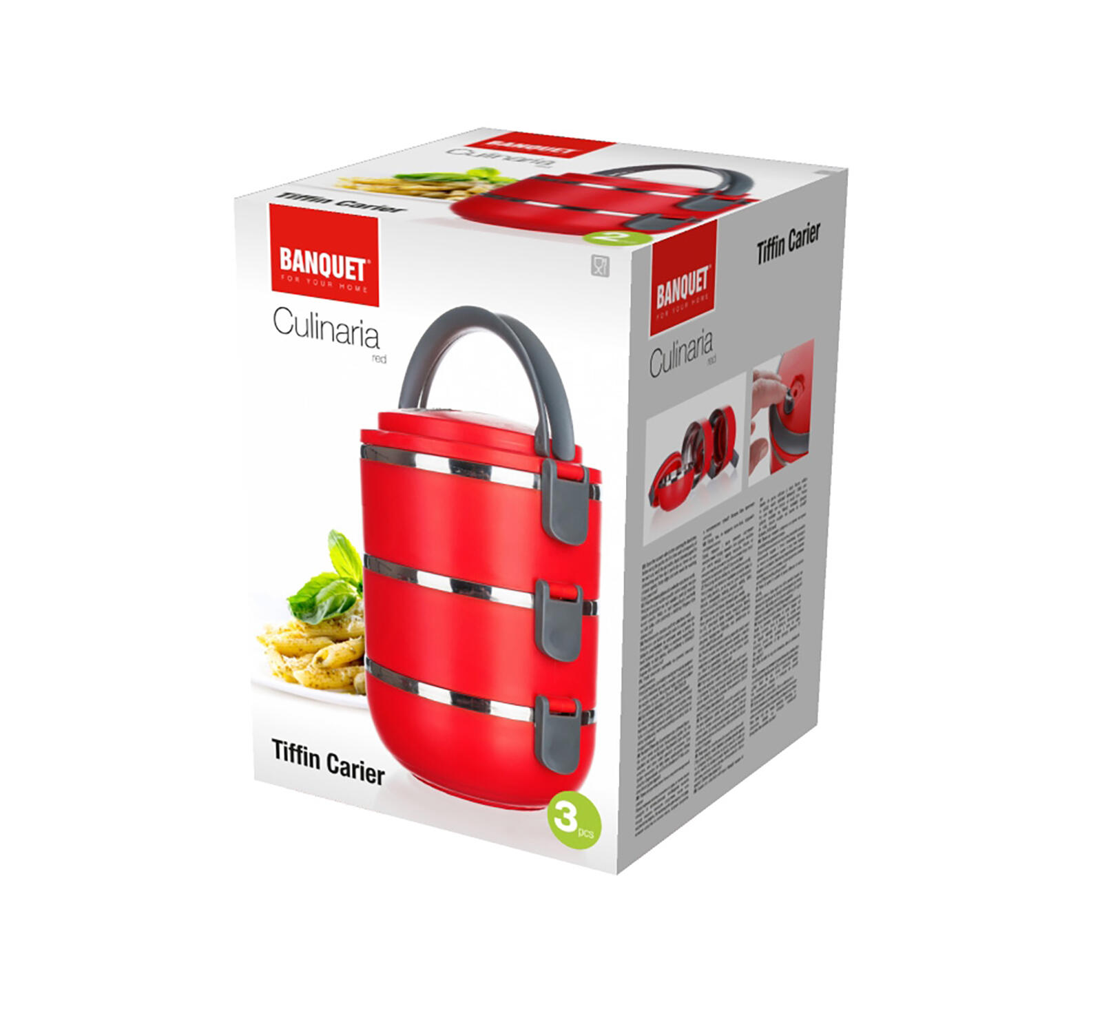 jídlonosič 14,5cm 3díl.nerez/PH ČRV 0.49 Kg MTA MAXMIX Sklad14 266192