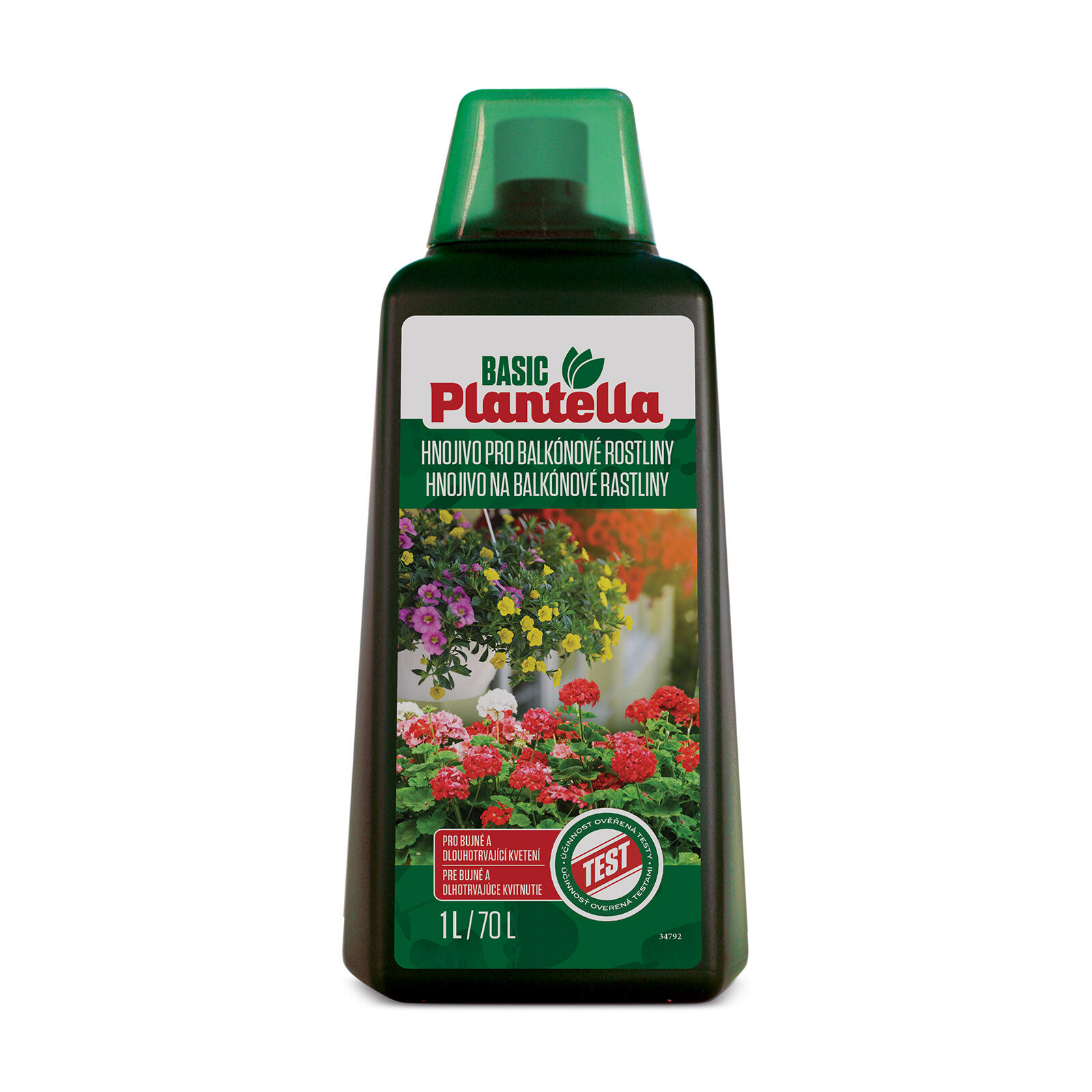 hnojivo kapalné KVĚT pro balkónové rostliny 1l Plantella Basic 1.06 Kg MTA MAXMIX Sklad14 910786