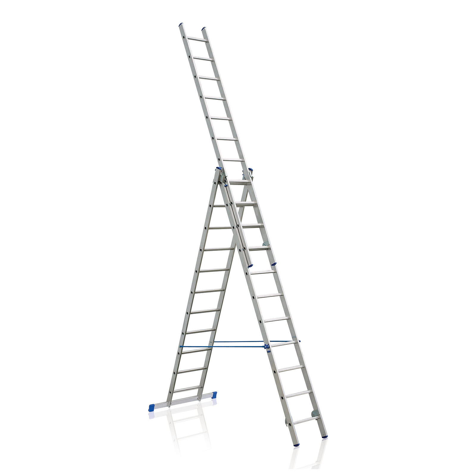 žebřík Al un. 3d. 11př. 2,95/6,33m VHR H 3x11 nosnost 150kg ELKOP 19.3 Kg MTA MAXMIX Sklad14 470085