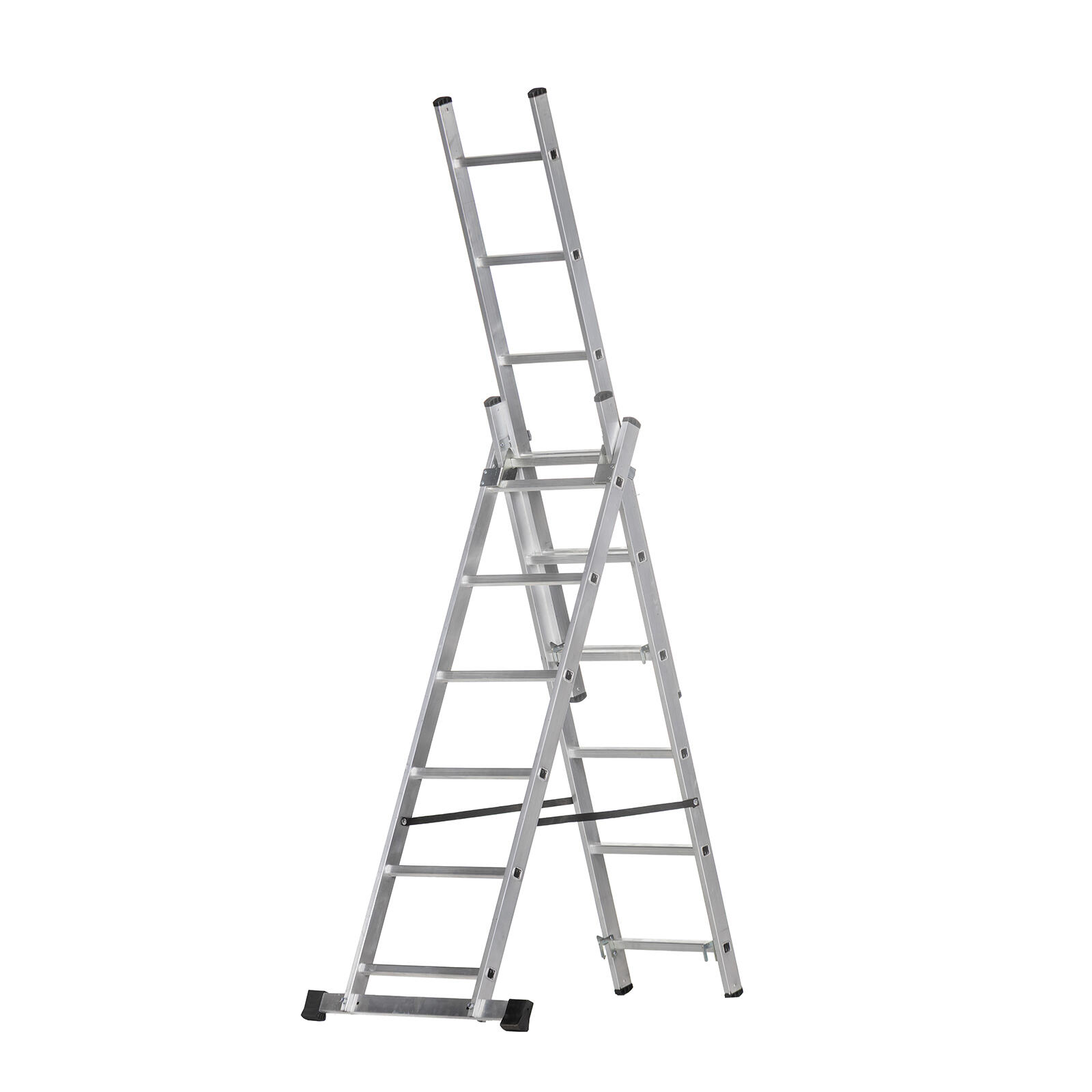 žebřík Al un. 3d.  6př. 1,65/3,21m VHR SSTS 3x6 nosnost 150kg ELKO 8.3 Kg MTA MAXMIX Sklad14 470100