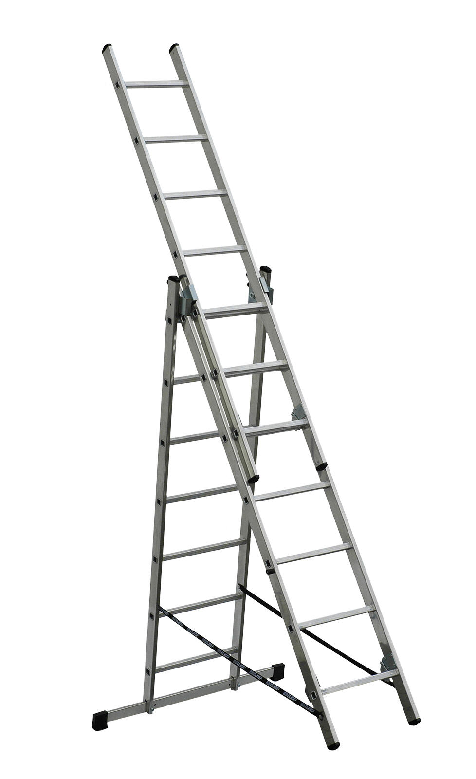 žebřík Al un. 3d.  7př. 1,91/3,99m VHR SSTS 3x7 nosnost 150kg ELKO 9.3 Kg MTA MAXMIX Sklad14 470101