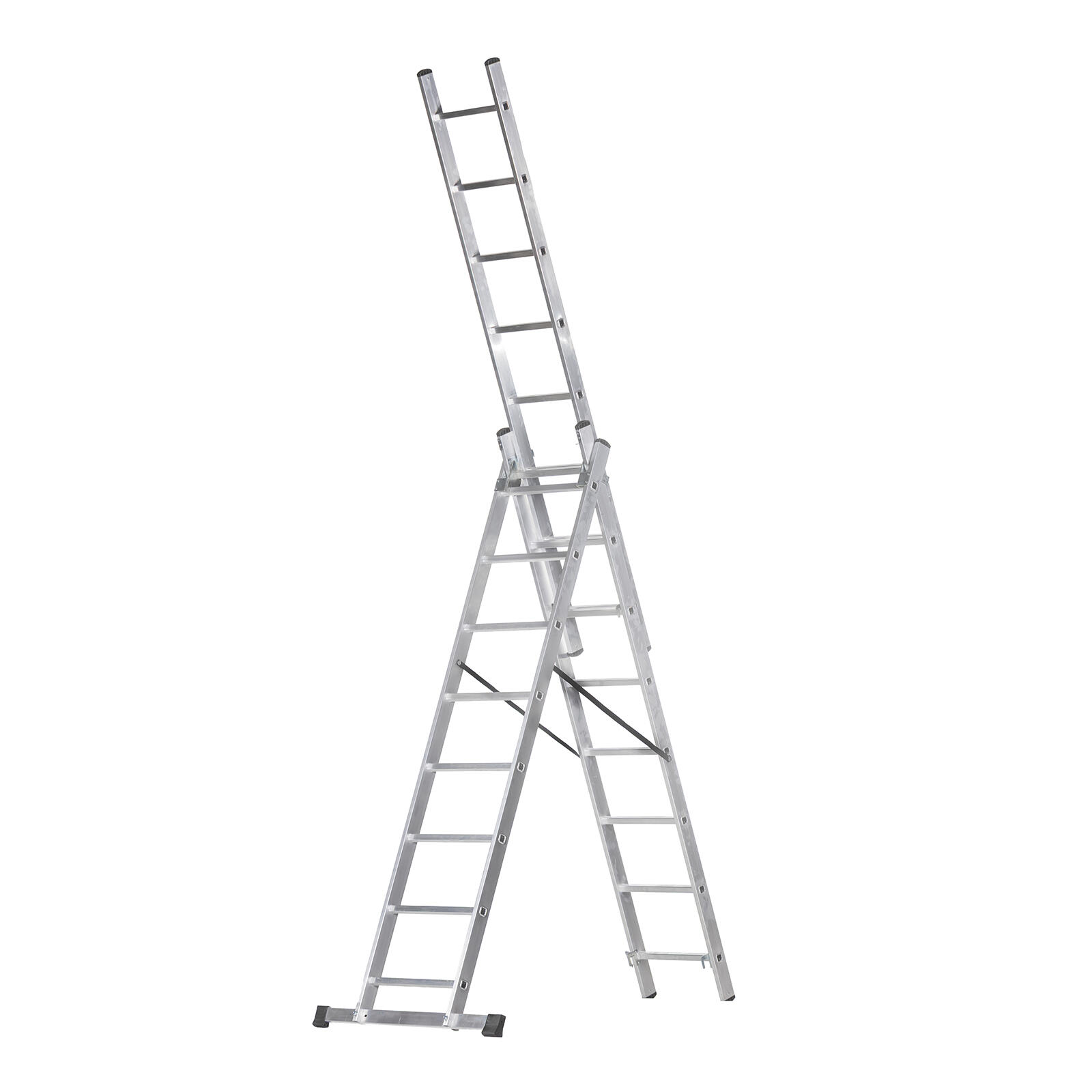žebřík Al un. 3d.  8př. 2,17/4,51m VHR T 3x8 nosnost 150kg ELKOP 11.8 Kg MTA MAXMIX Sklad14 470102 8586003391328