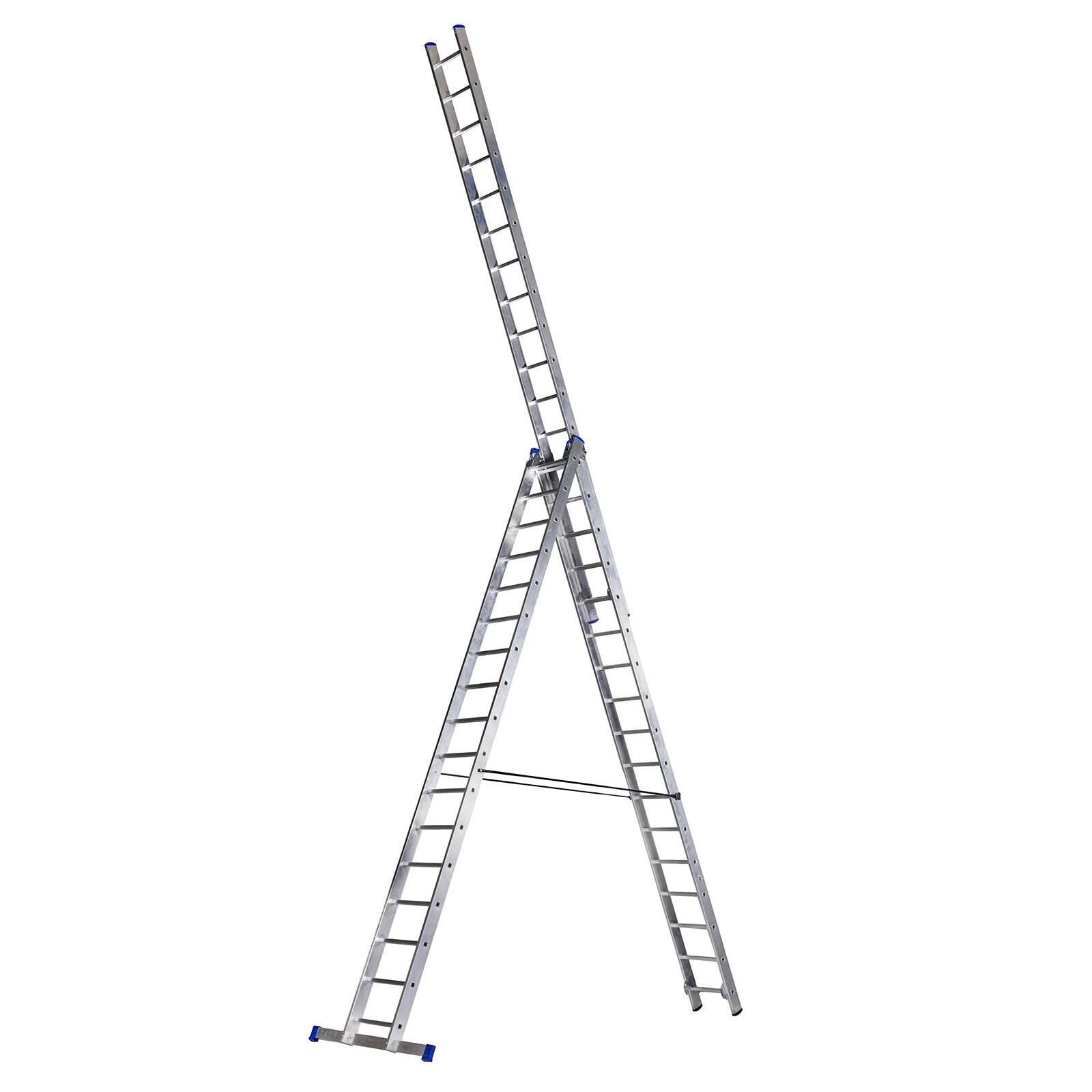 žebřík Al un. 3d. 17př. 4,57/11,33m VHR P 3x17 nosnost 120kg ELKOP 37 Kg MTA MAXMIX Sklad14 470117