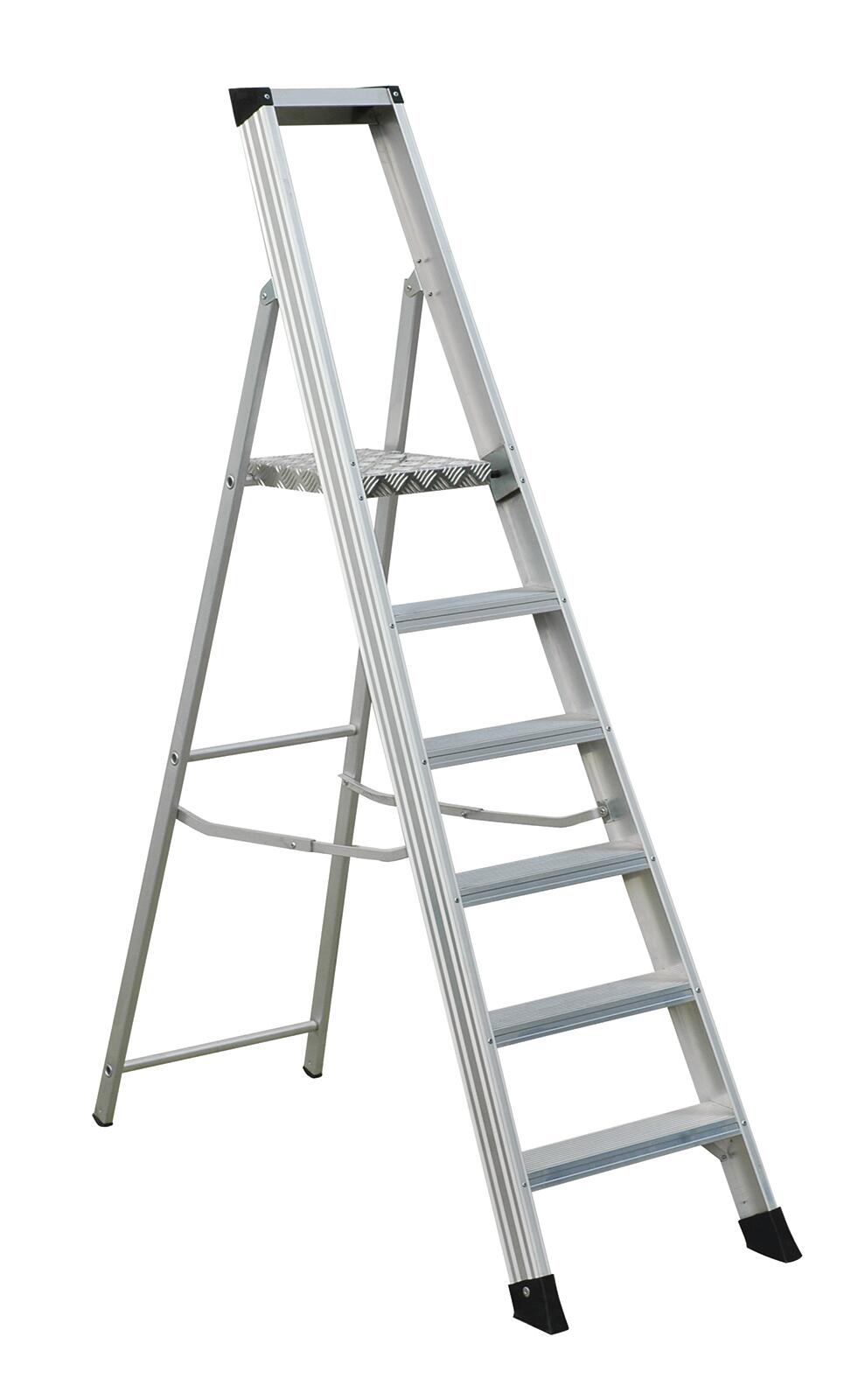 schůdky Al profi. 6 (1270mm) SHR P 806 nosnost 150kg ELKOP 9.1 Kg MTA MAXMIX Sklad14 470132