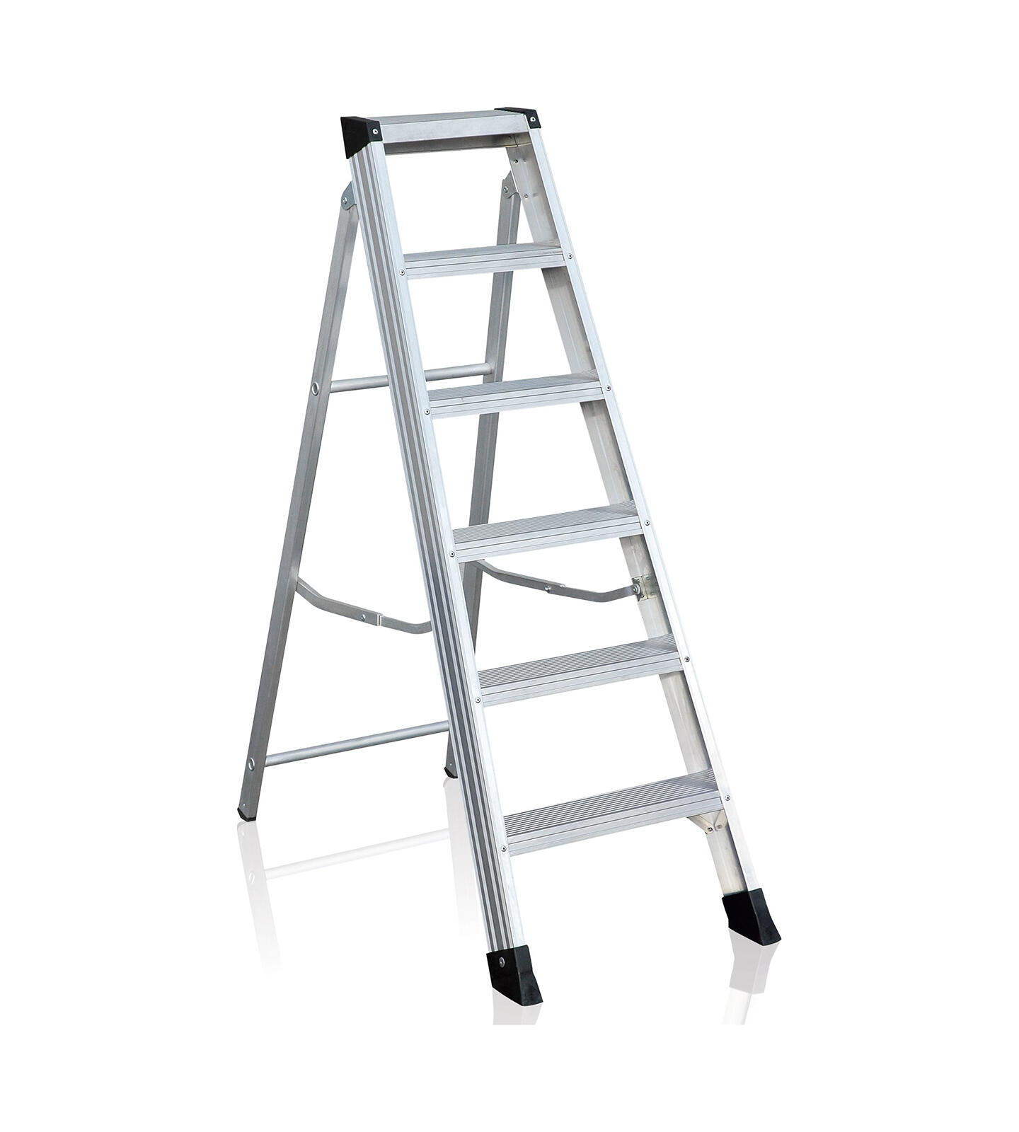 schůdky Al profi. 6 (1270mm) SHR P 806 nosnost 150kg ELKOP 9.1 Kg MTA MAXMIX Sklad14 470132