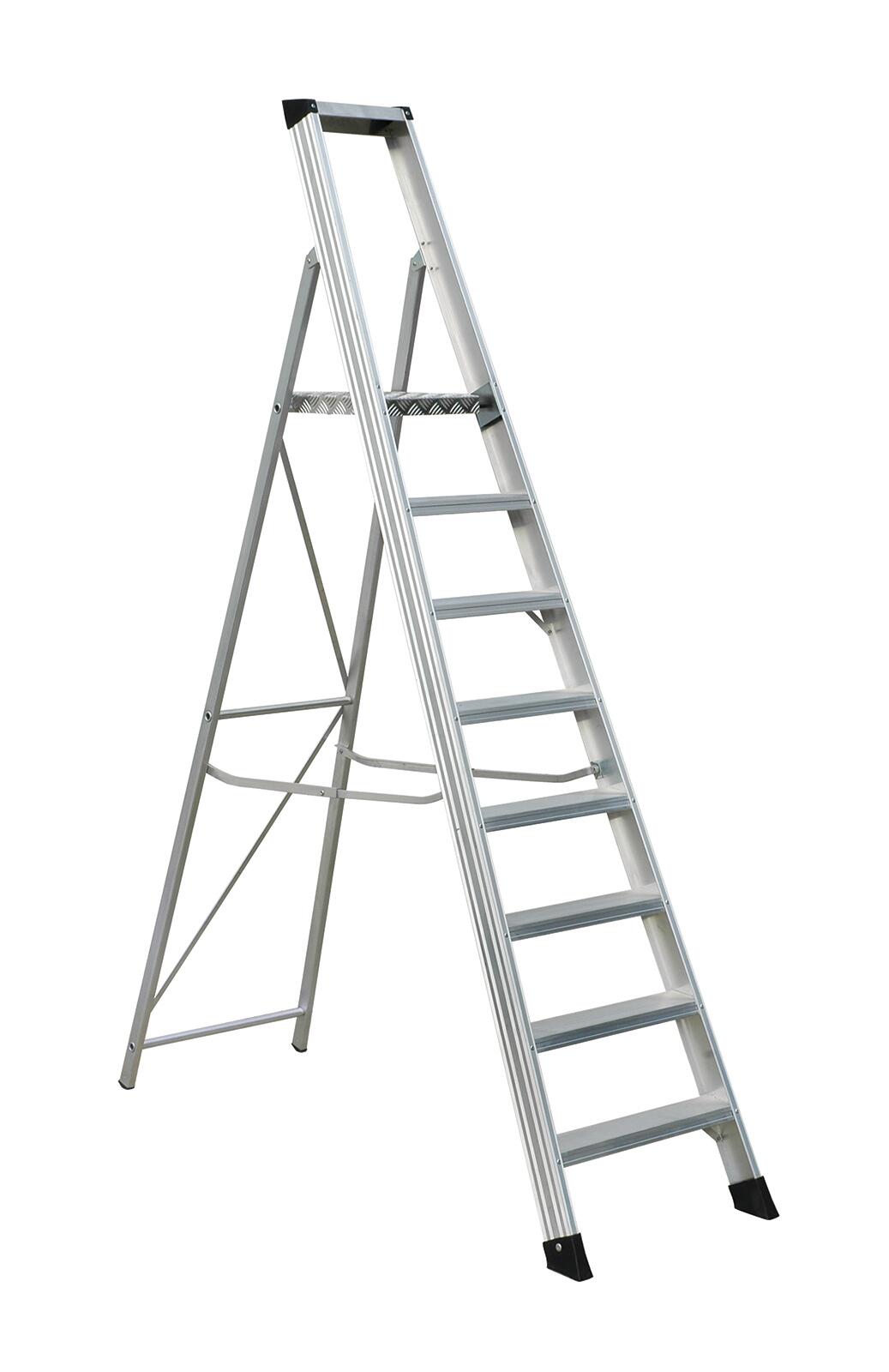 schůdky Al profi. 8 (1690mm) SHR P 808 nosnost 150kg ELKOP 11.4 Kg MTA MAXMIX Sklad14 470133