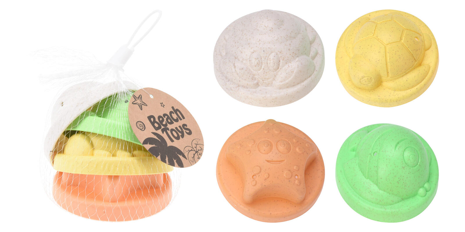 formičky na písek MOŘSKÁ ZVÍŘATA sada 4díl. PH 0.05 Kg MTA MAXMIX Sklad14 387223