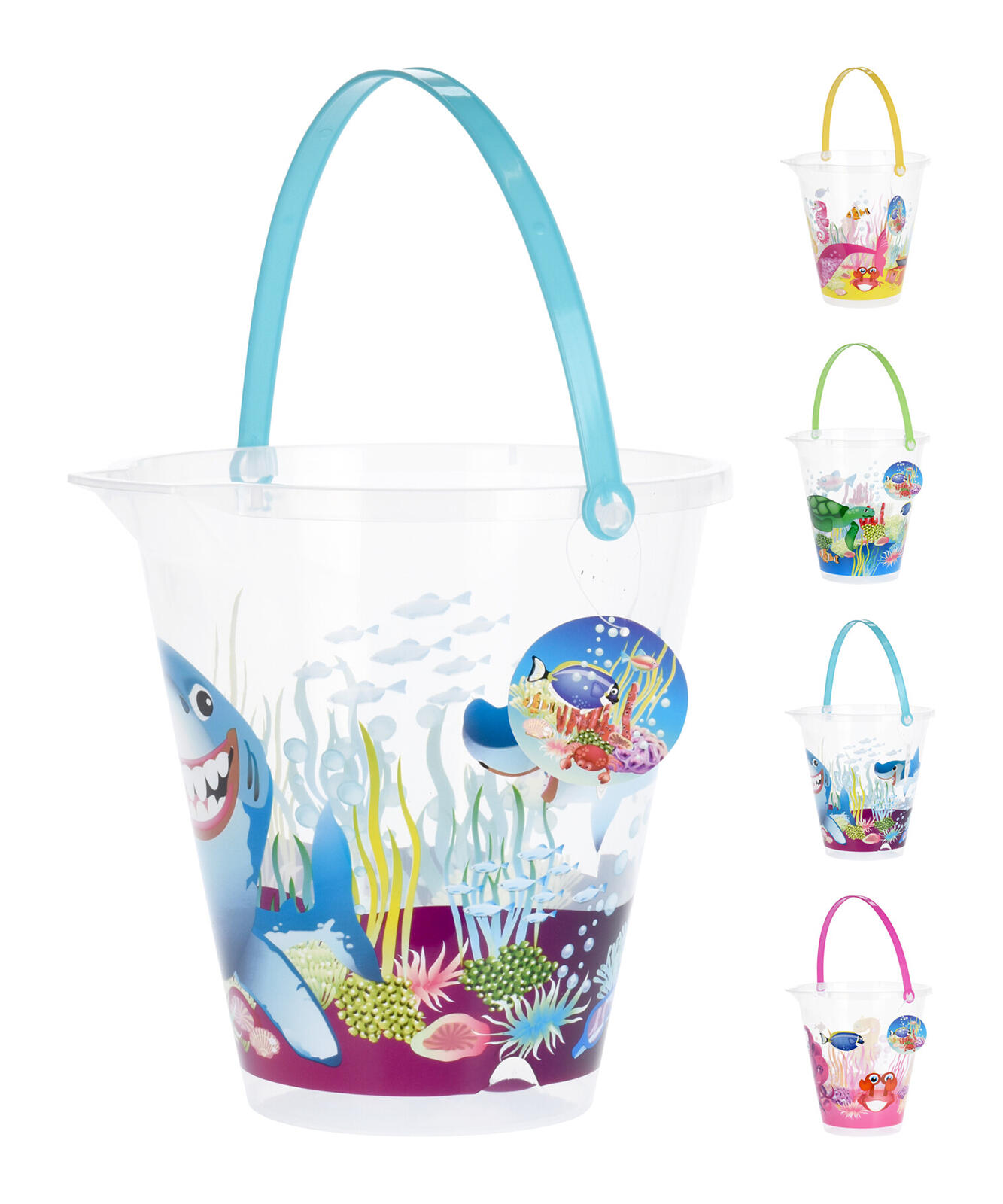 kbelík s ouškem DĚTSKÝ, MOŘSKÝ MOTIV, 22x23cm PH TRA/mix barev 0.14 Kg MTA MAXMIX Sklad14 387231