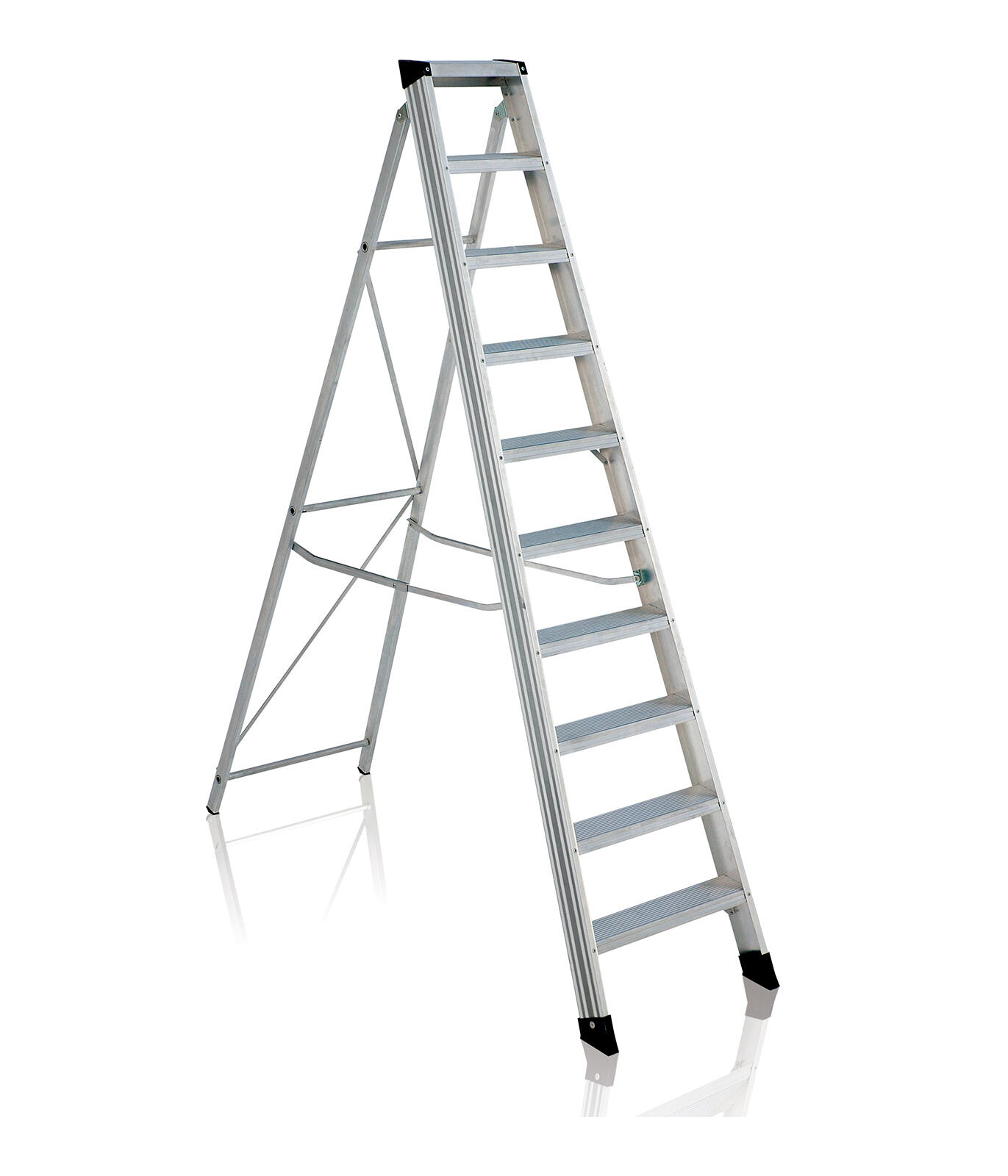 schůdky Al profi.10 (2110mm) SHR P 810 nosnost 150kg ELKOP 14.1 Kg MTA MAXMIX Sklad14 470134