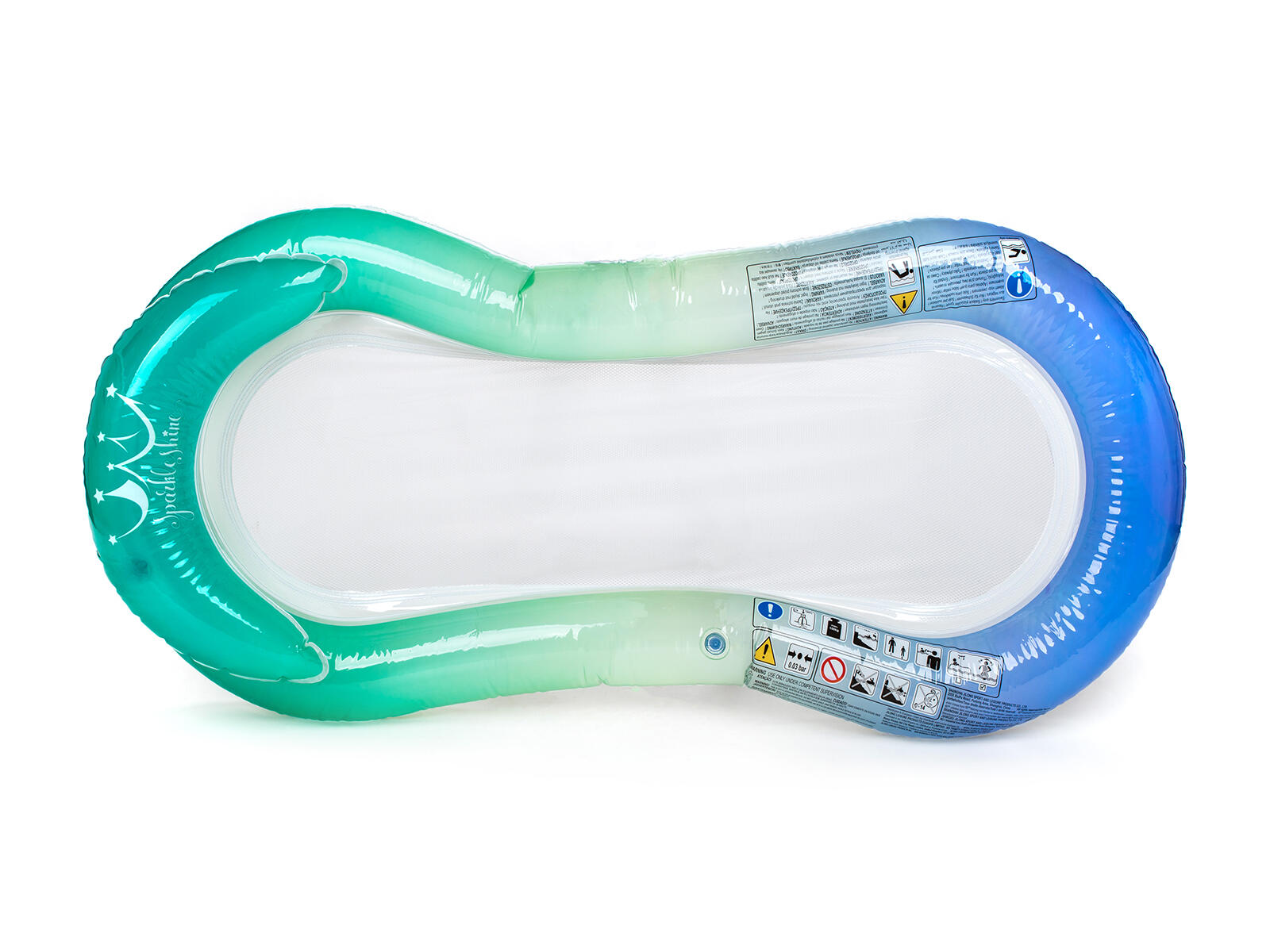 lehátko nafukovací 153x72cm se sítí