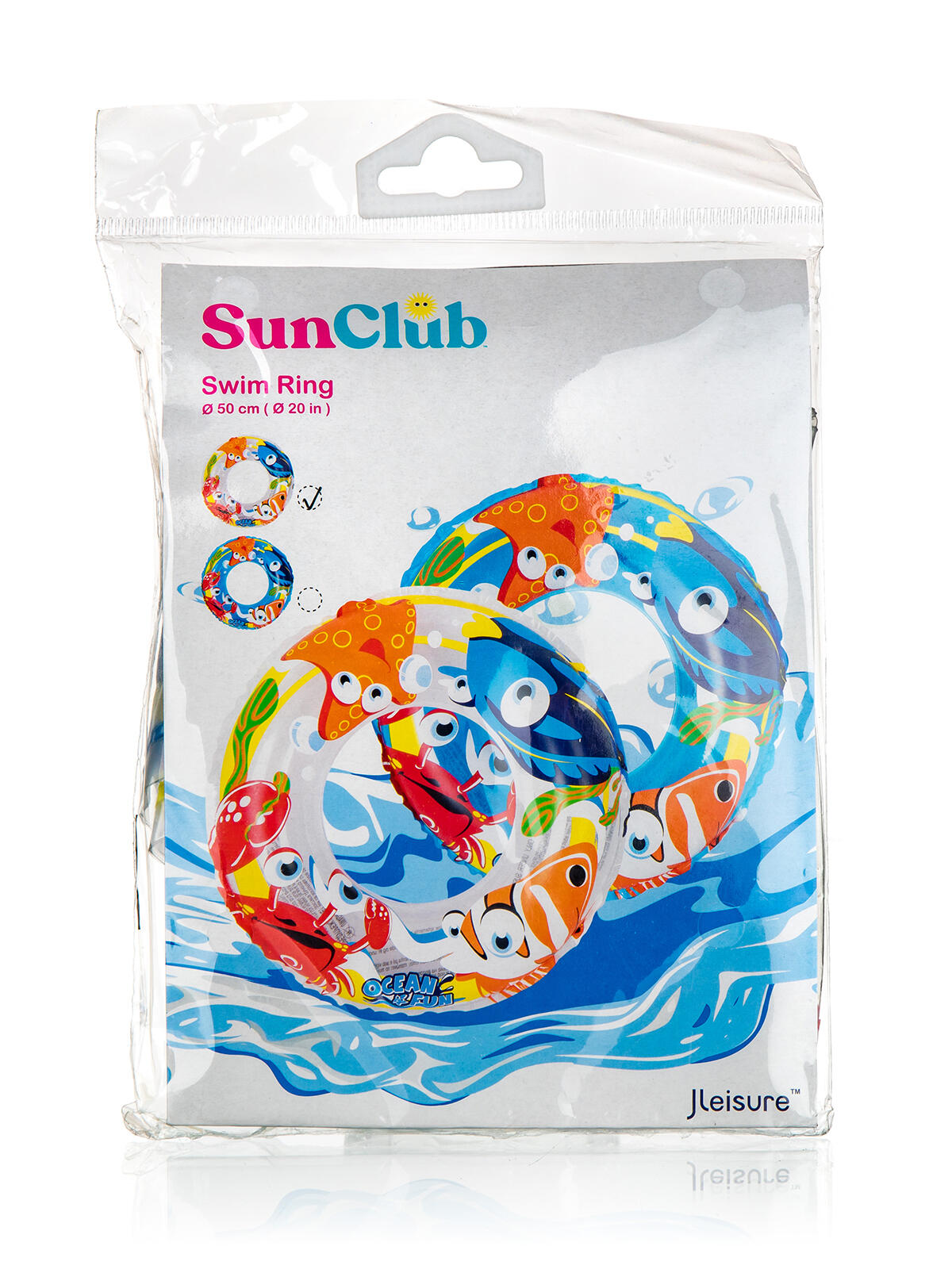 kruh nafukovací 50cm OCEAN FUN mix 0.08 Kg MTA MAXMIX Sklad14 266202