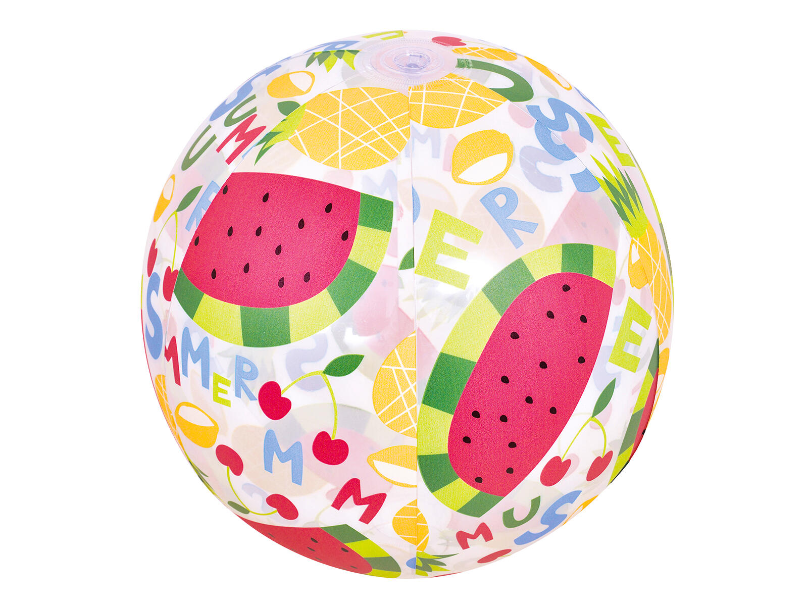 míč nafukovací plážový 50cm mix dekorů 0.07 Kg MTA MAXMIX Sklad14 266209