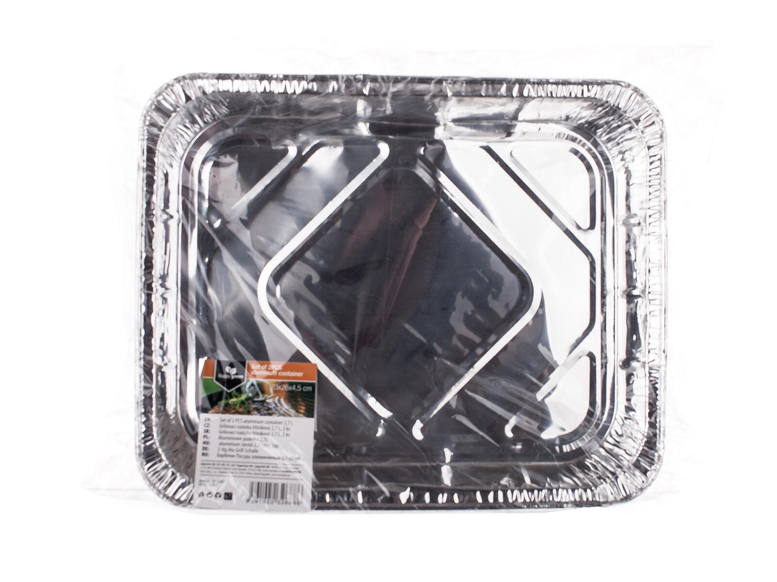 miska grilovací 32x26x4,5cm Al (2ks)