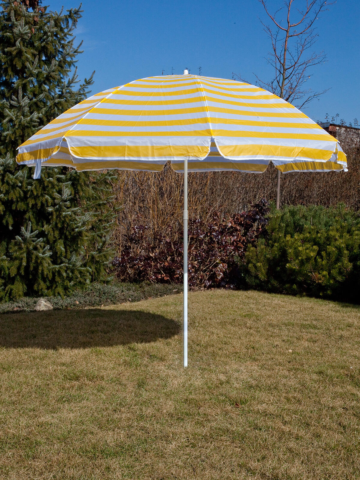 slunečník 190/230cm ŽL/BÍ PRUHY 1.33 Kg MTA MAXMIX Sklad14 266231