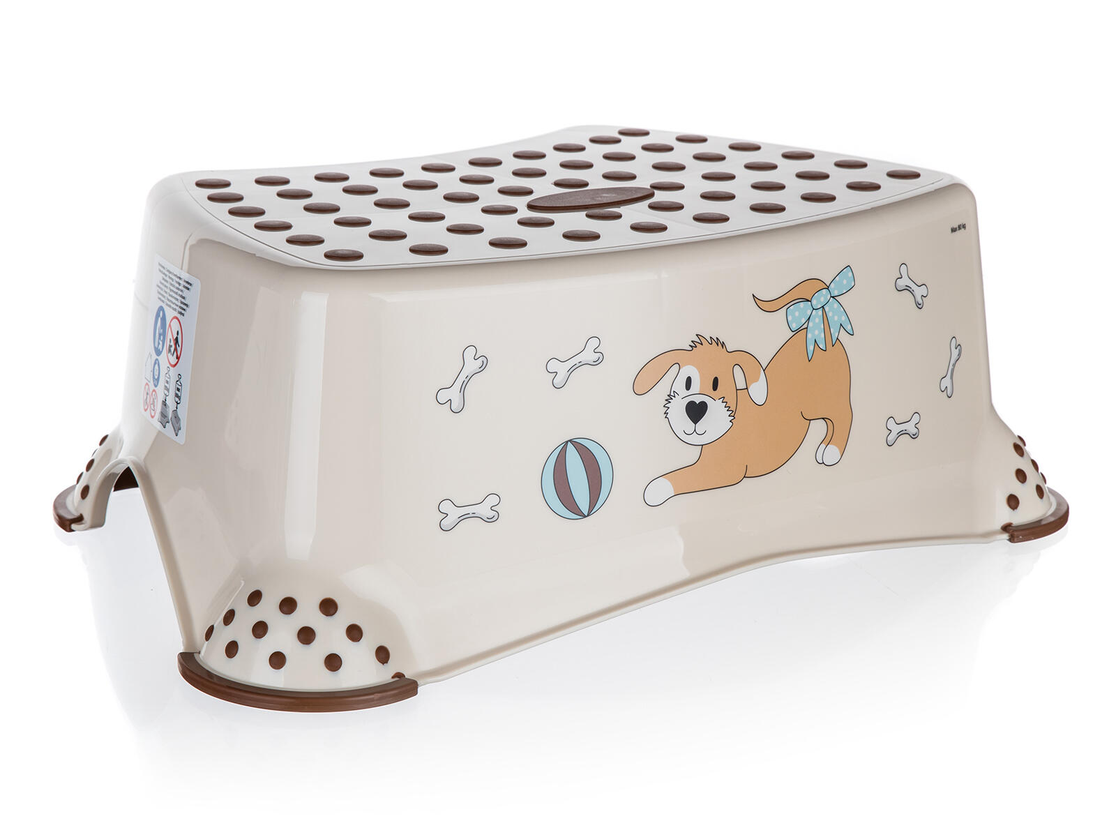 stolička DOG 40,5x28,5cm protiskluzová PH BÉŽ 0.52 Kg MTA MAXMIX Sklad14 266234