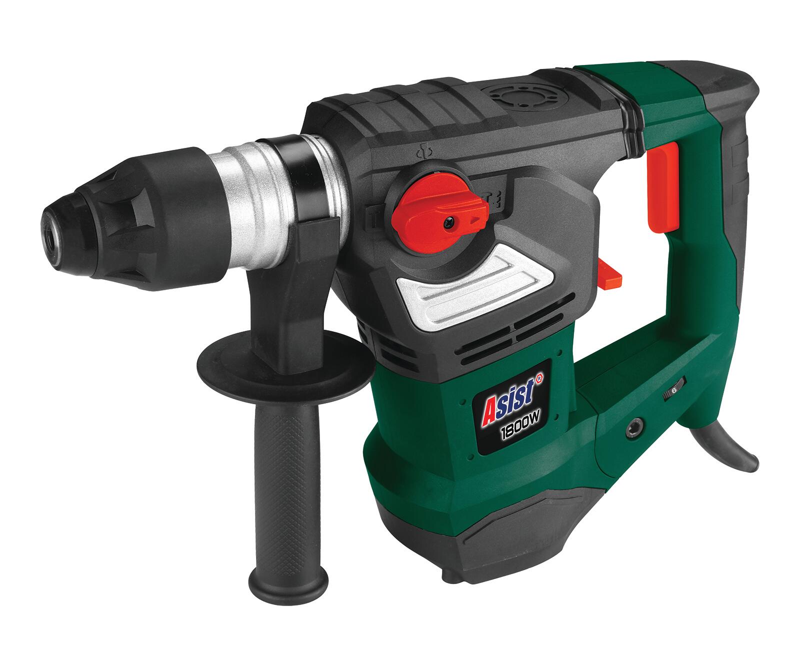 kladivo vrtací a bourací 1800W, kufr, příslušenství ASIST 5.72 Kg MTA MAXMIX Sklad14 723558