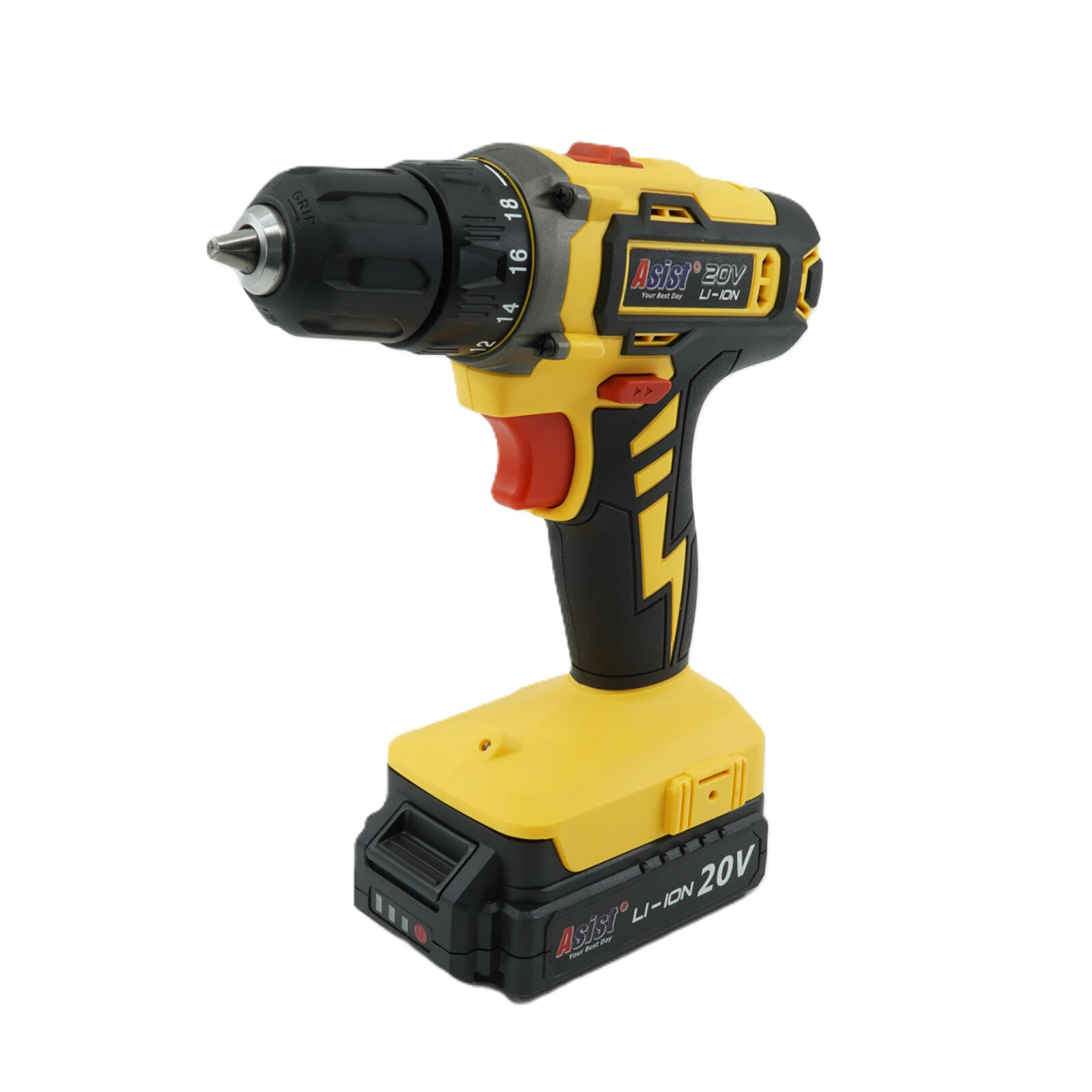 vrtačka Aku 20V 1,5Ah GANGSTART s baterií a nabíječkou ASIST 0.9 Kg MTA MAXMIX Sklad14 723750