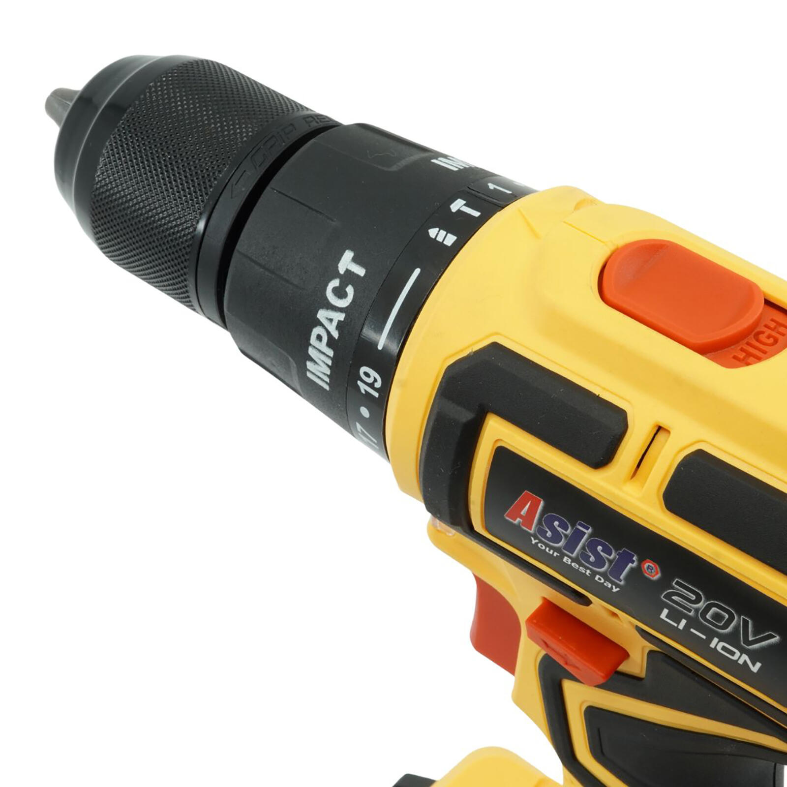 vrtačka Aku 20V s příklepem 2,0Ah v kufru GANGSTART s baterií a nabíječkou ASIST 1.2 Kg MTA MAXMIX Sklad14 723753