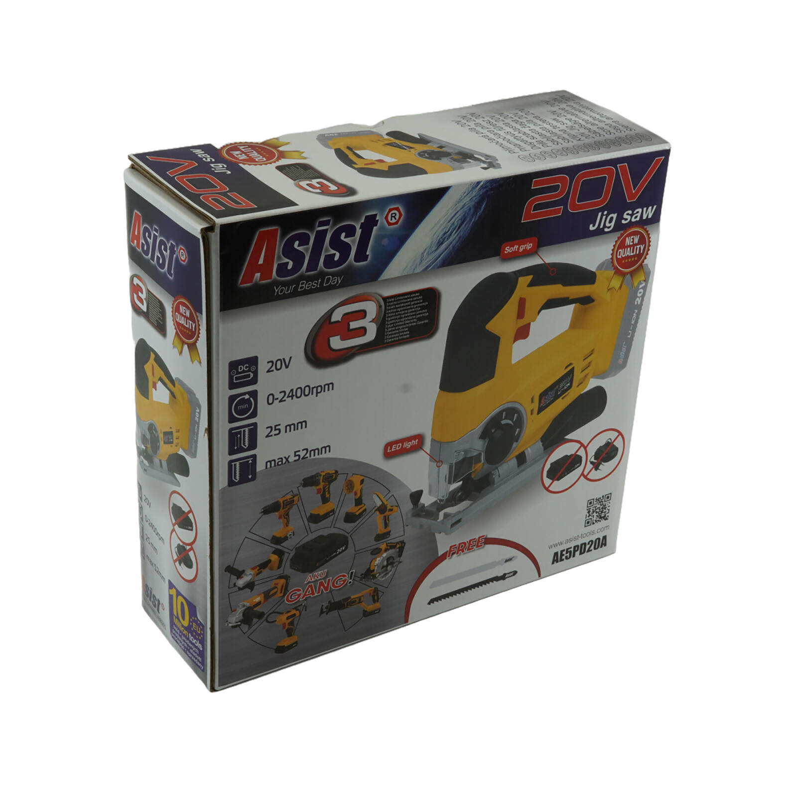 pila přímočará Aku 20V ASIST 1.9 Kg MTA MAXMIX Sklad14 723774