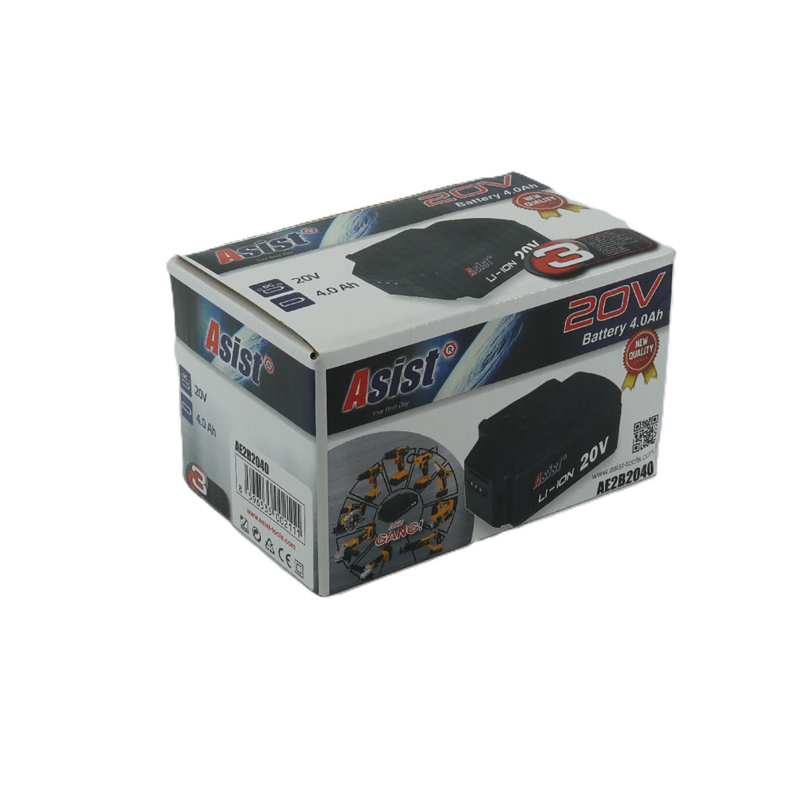 akumulátor náhradní 20V, 4.0Ah, Li-ion, ASIST 0.67 Kg MTA MAXMIX Sklad14 723790