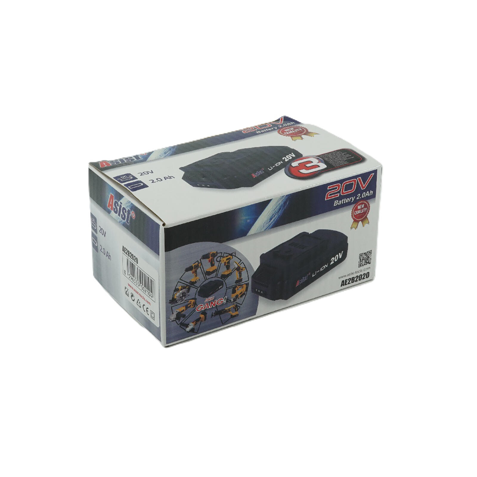 akumulátor náhradní 20V, 2.0Ah, Li-ion, ASIST 0.4 Kg MTA MAXMIX Sklad14 723791