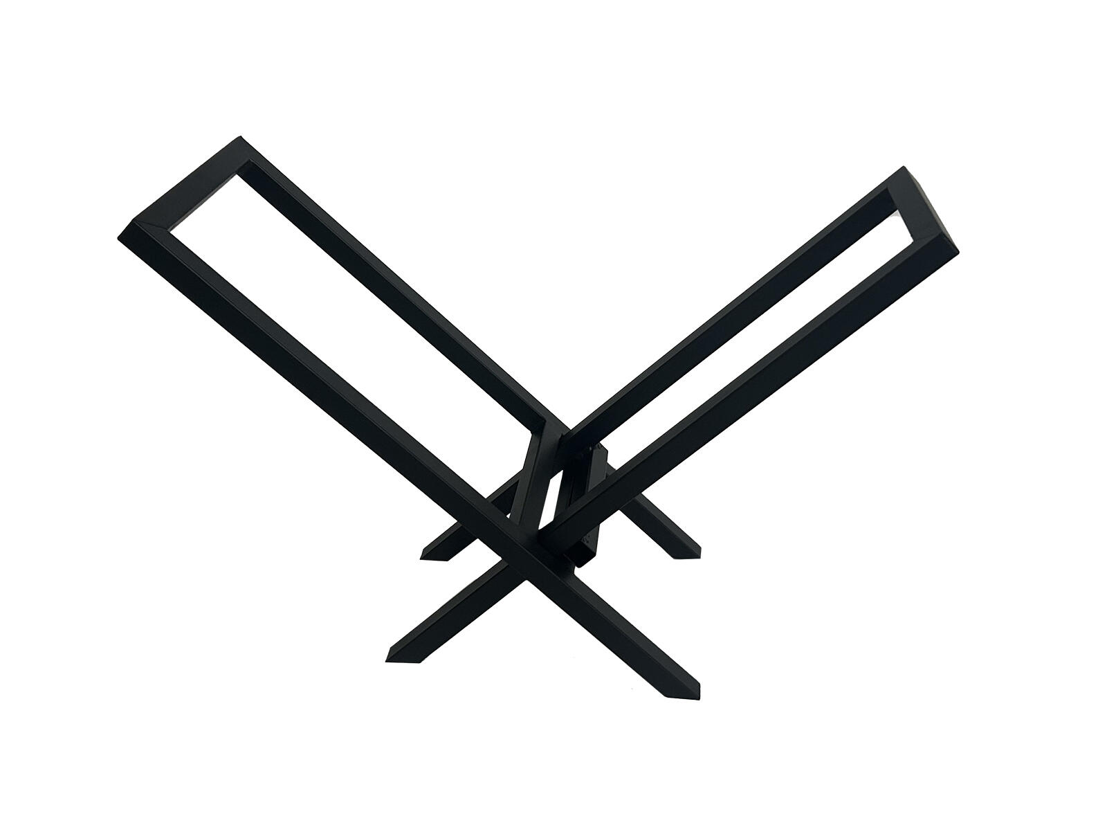 stojan na palivové dřevo 57x25,5x40cm ČER 1.4 Kg MTA MAXMIX Sklad14 760163