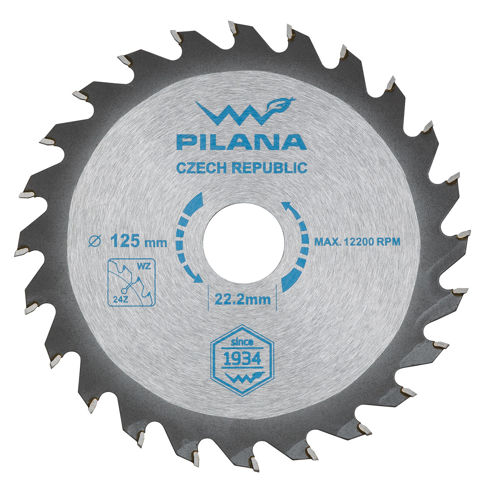 kotouč pil. SK 5255 WZ 125x1,8x22,2 z24 PILANA 0.09 Kg MTA MAXMIX Sklad14 474942