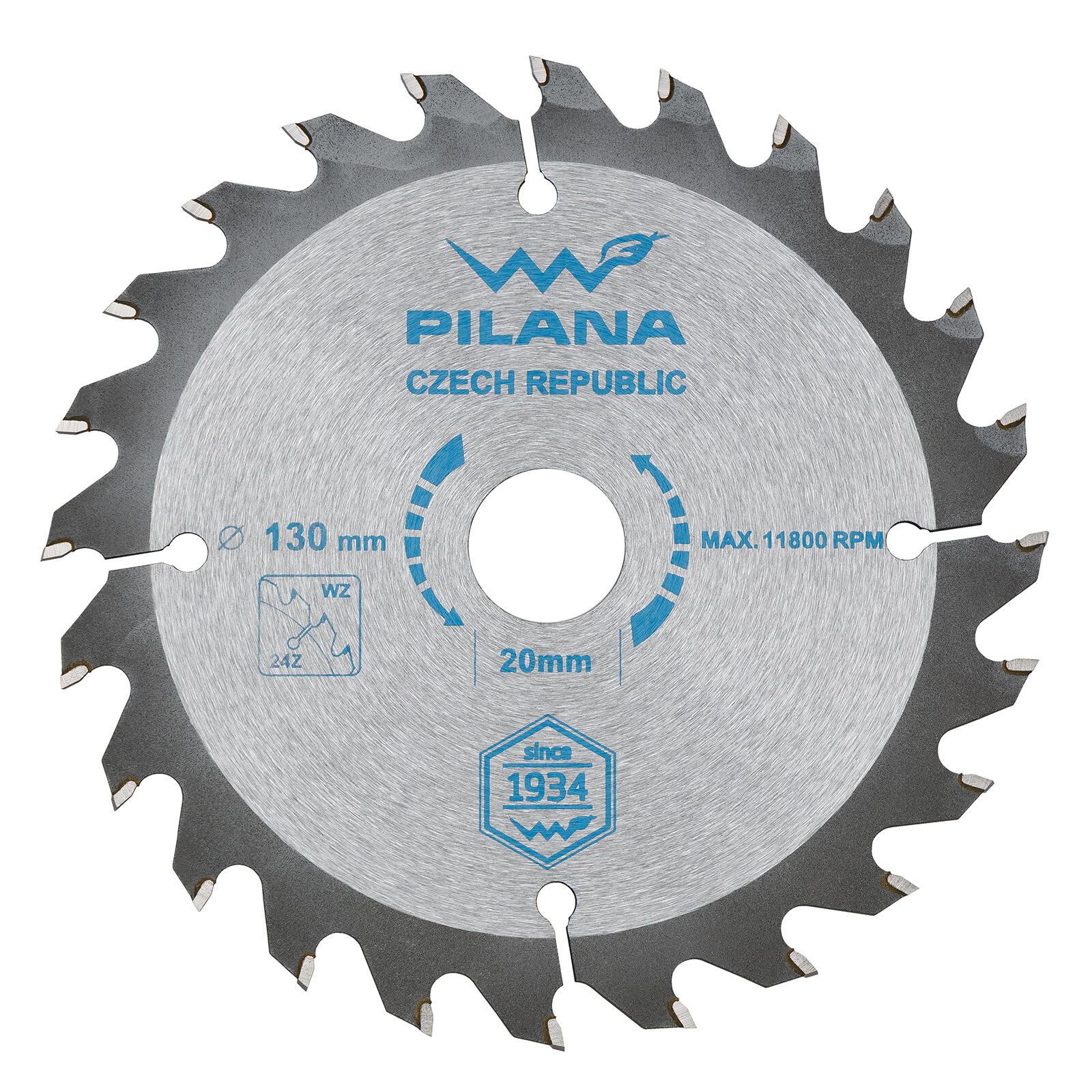 kotouč pil. SK 5255 WZ 130x1,9x20 z24 PILANA 0.12 Kg MTA MAXMIX Sklad14 474944