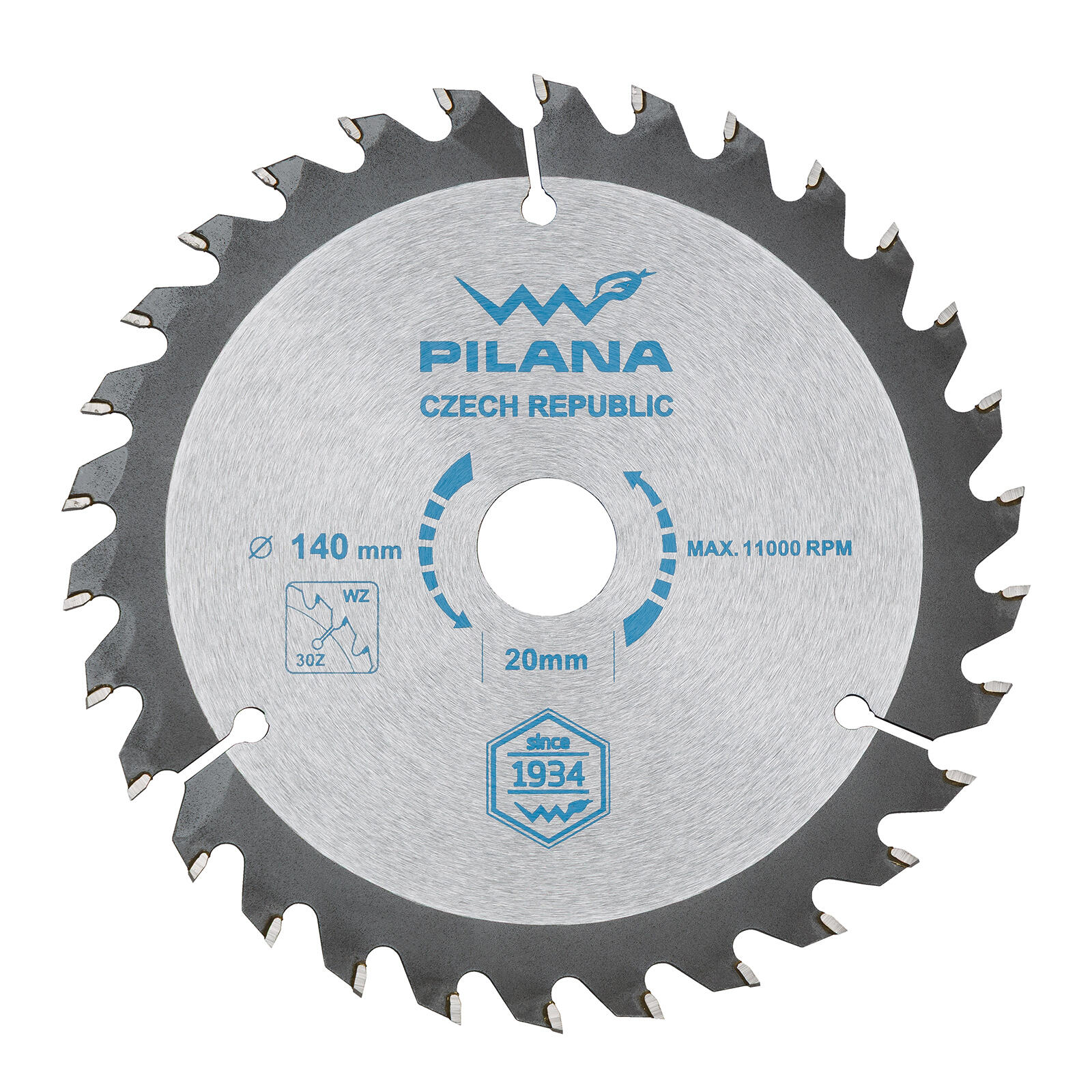 kotouč pil. SK 5255 WZ 140x1,9x20 z30 PILANA 0.14 Kg MTA MAXMIX Sklad14 474946