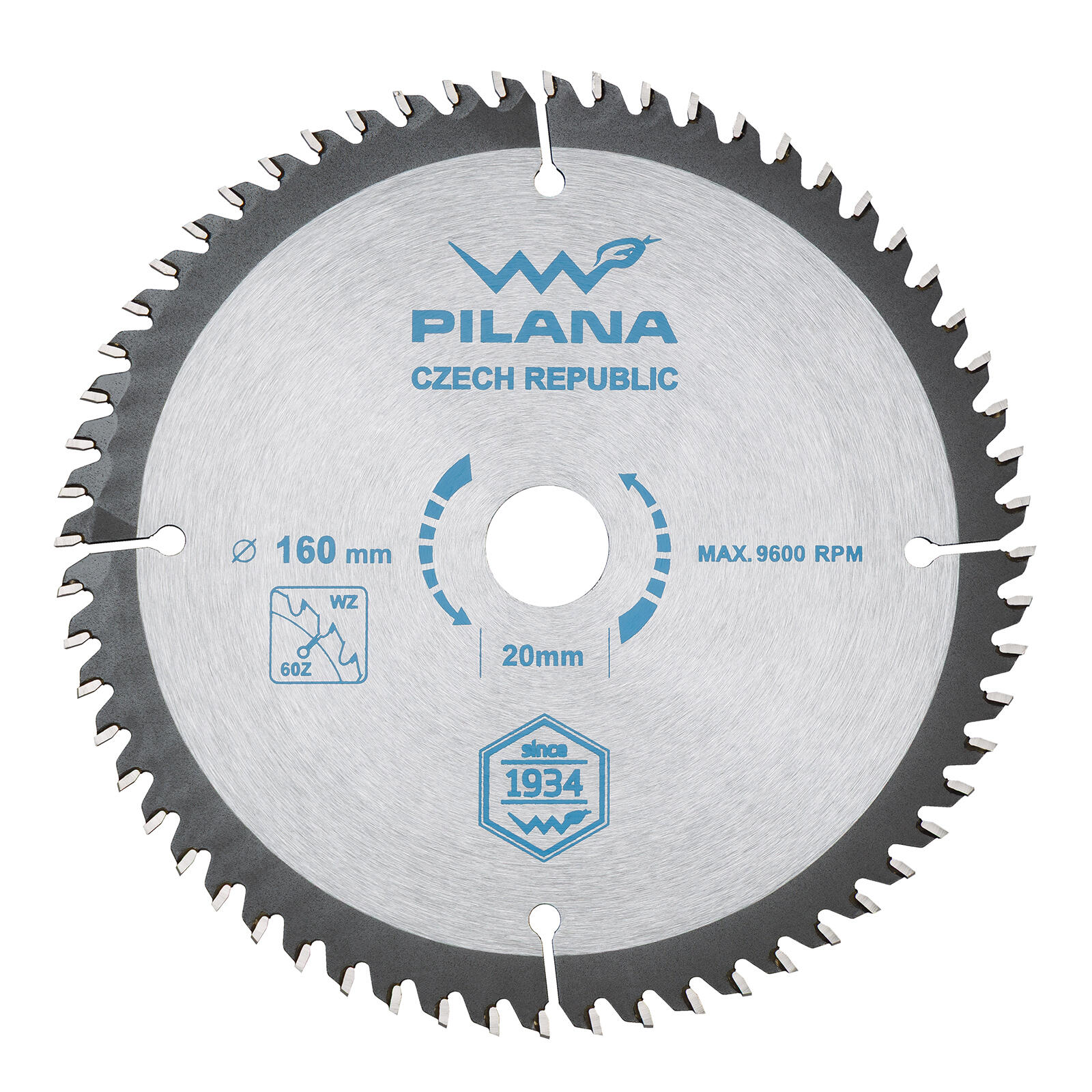 kotouč pil. SK 5255 WZ 160x2,0x20 z60 PILANA 0.2 Kg MTA MAXMIX Sklad14 474953