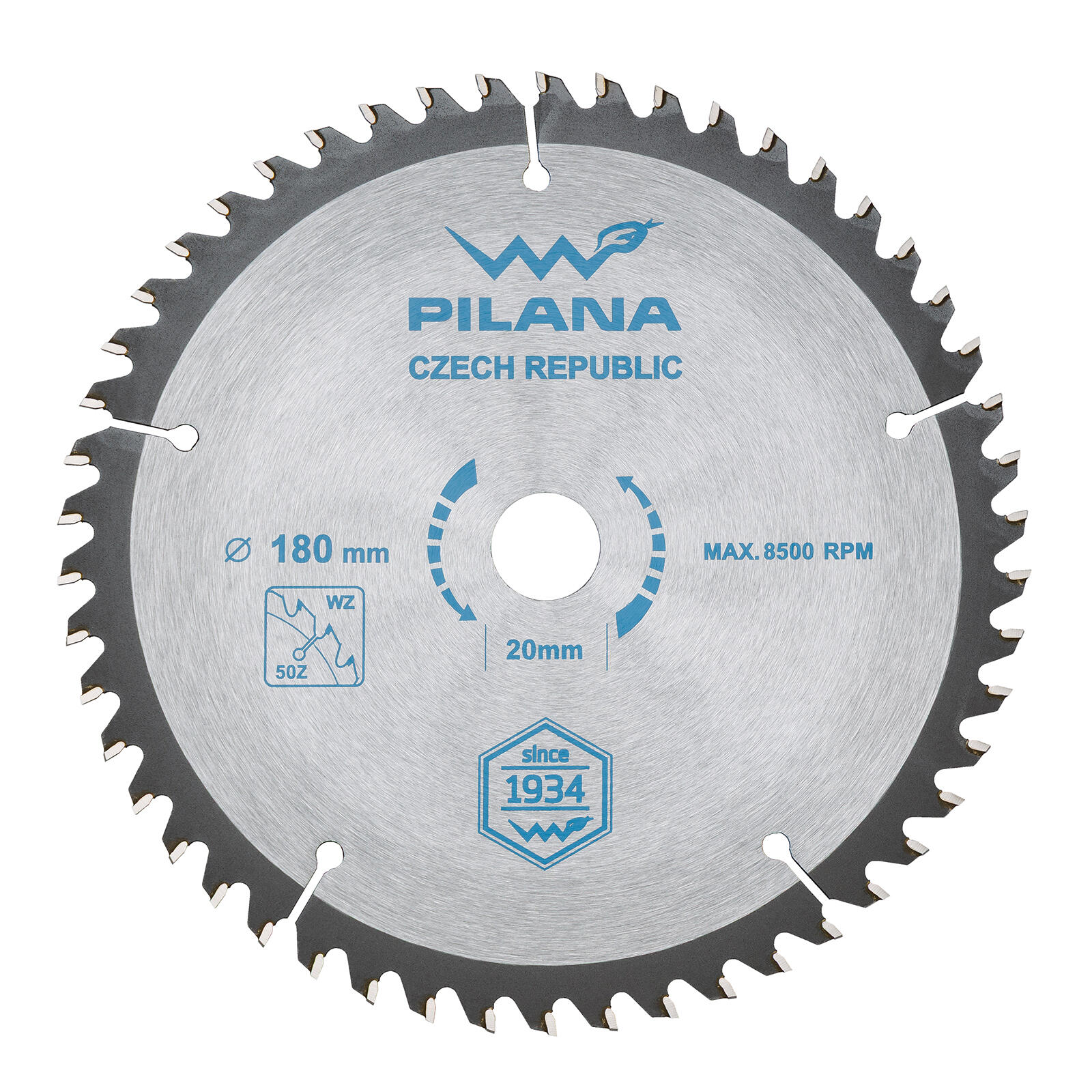 kotouč pil. SK 5255 WZ 180x2,0x20 z50 PILANA 0.25 Kg MTA MAXMIX Sklad14 474964