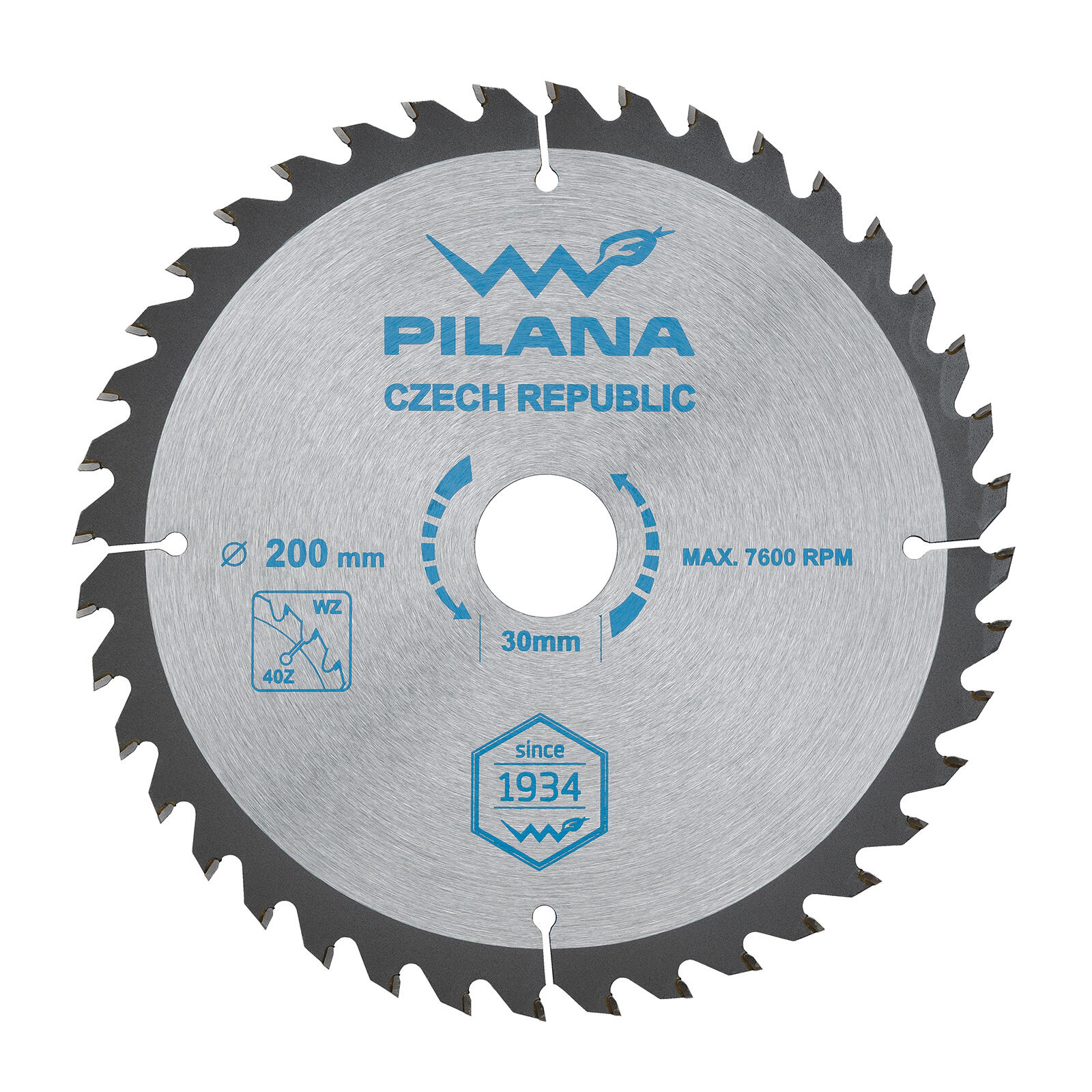 kotouč pil. SK 5255 WZ 200x2,2x30 z40 PILANA 0.3 Kg MTA MAXMIX Sklad14 474975