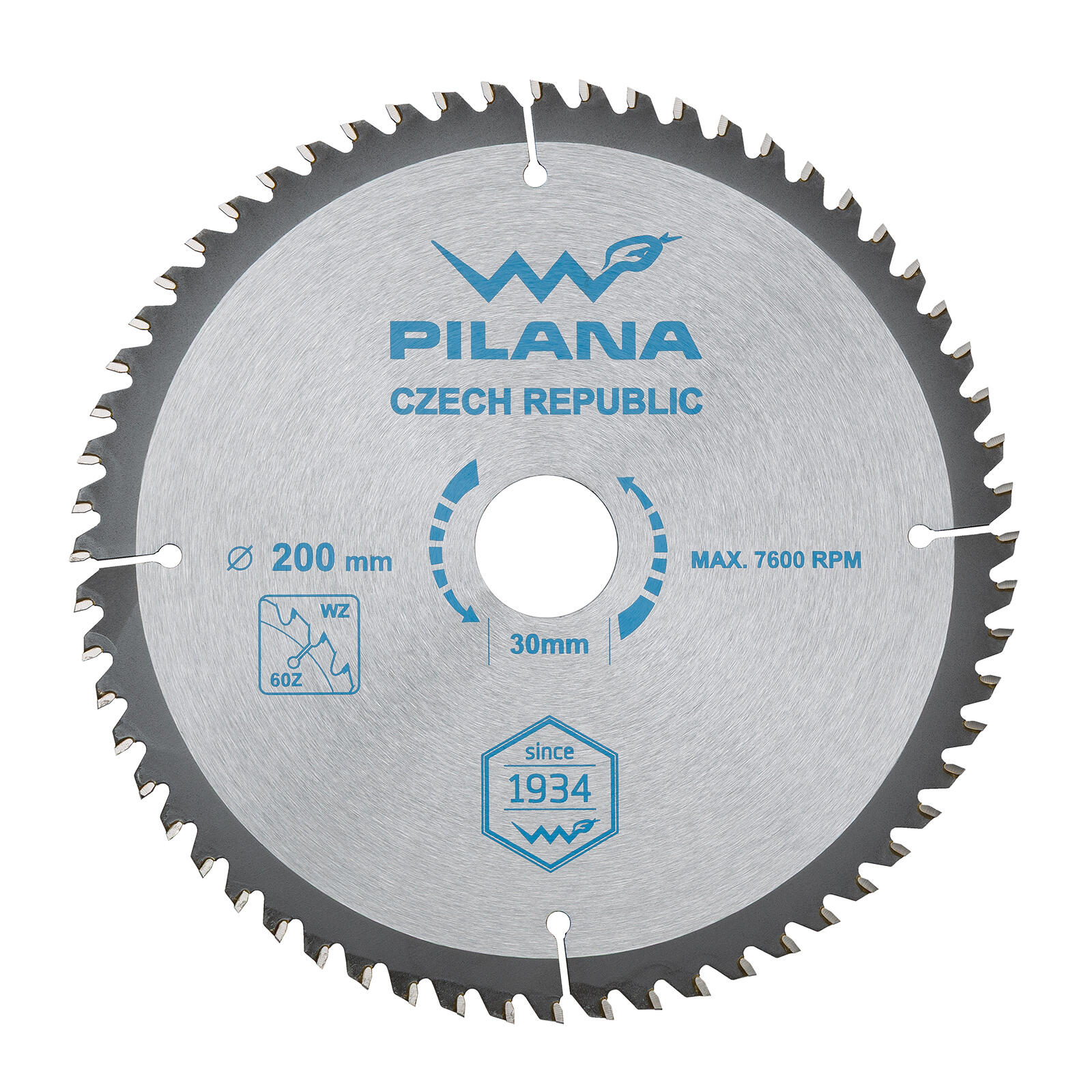 kotouč pil. SK 5255 WZ 200x2,2x30 z60 PILANA 0.31 Kg MTA MAXMIX Sklad14 474976