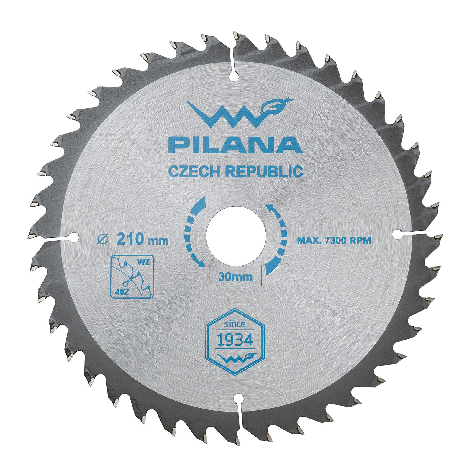 kotouč pil. SK 5255 WZ 210x2,2x30 z40 PILANA 0.34 Kg MTA MAXMIX Sklad14 474978