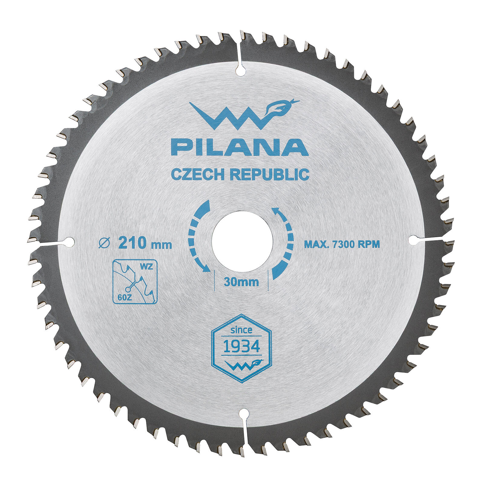 kotouč pil. SK 5255 WZ 210x2,2x30 z60 PILANA 0.35 Kg MTA MAXMIX Sklad14 474979