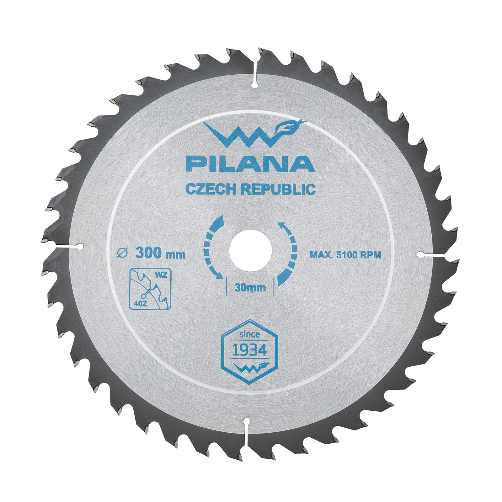 kotouč pil. SK 5255 WZ 300x2,8x30 z40 PILANA 0.86 Kg MTA MAXMIX Sklad14 474985