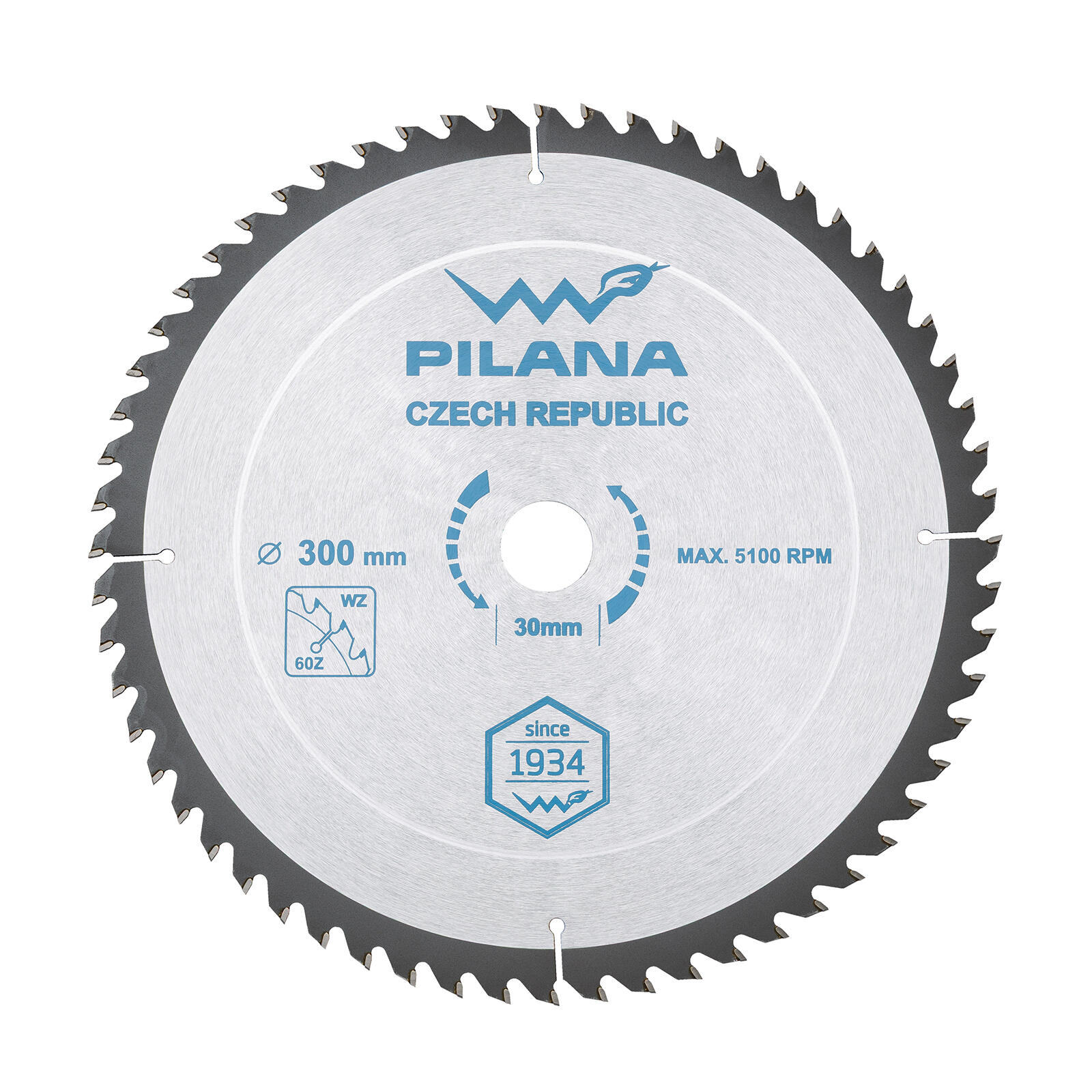 kotouč pil. SK 5255 WZ 300x2,8x30 z60 PILANA 0.91 Kg MTA MAXMIX Sklad14 474986