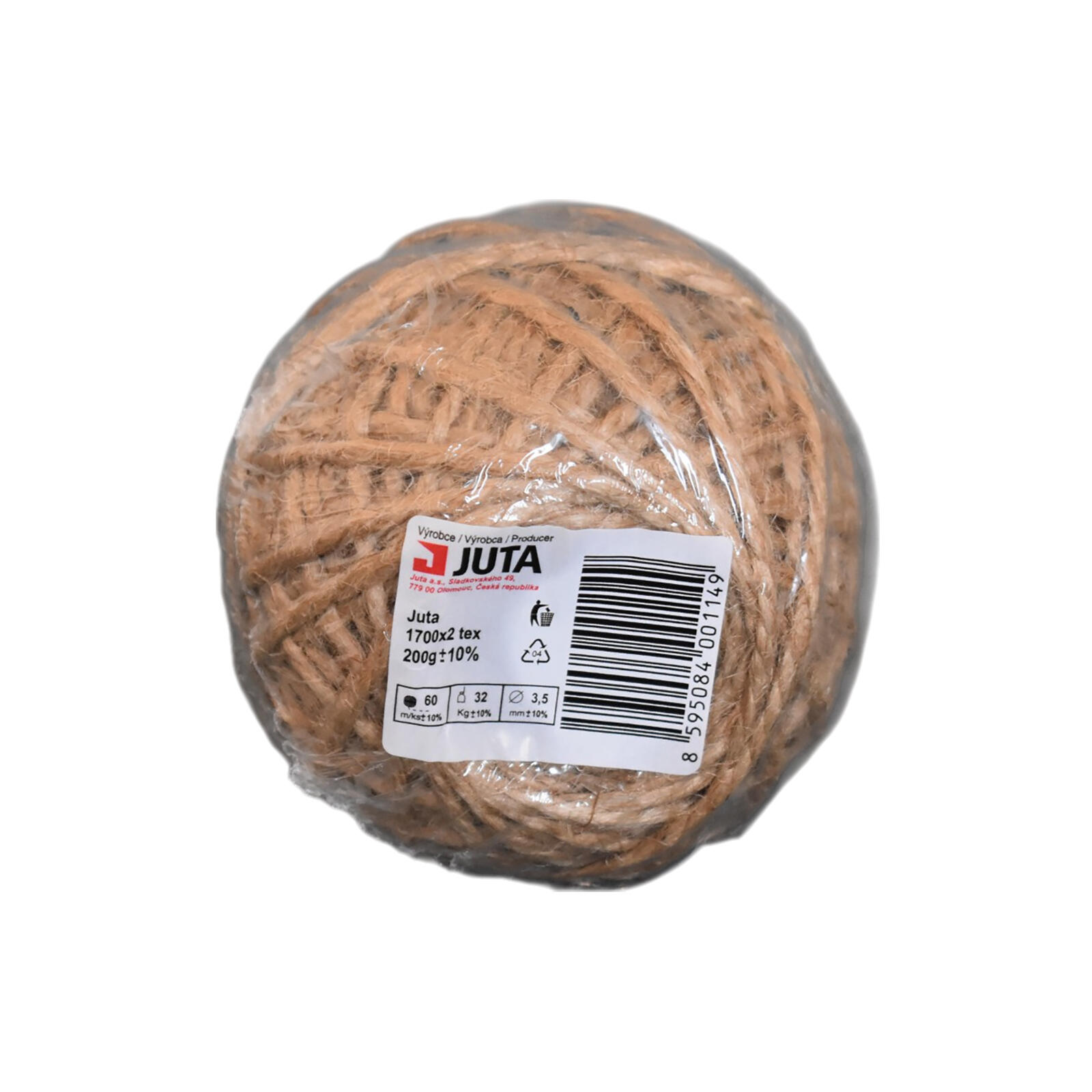 motouz JUTA 200g 3,5mm 0.2 Kg MTA MAXMIX Sklad14 602362