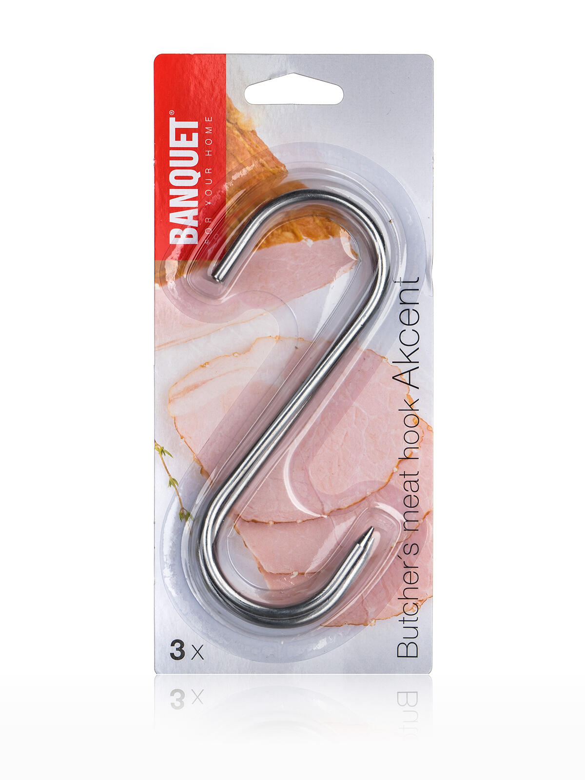 háček do udírny AKCENT 13x9,0cm, pr.5mm nerez (3ks) 0.12 Kg MTA MAXMIX Sklad14 266257 8591022615560