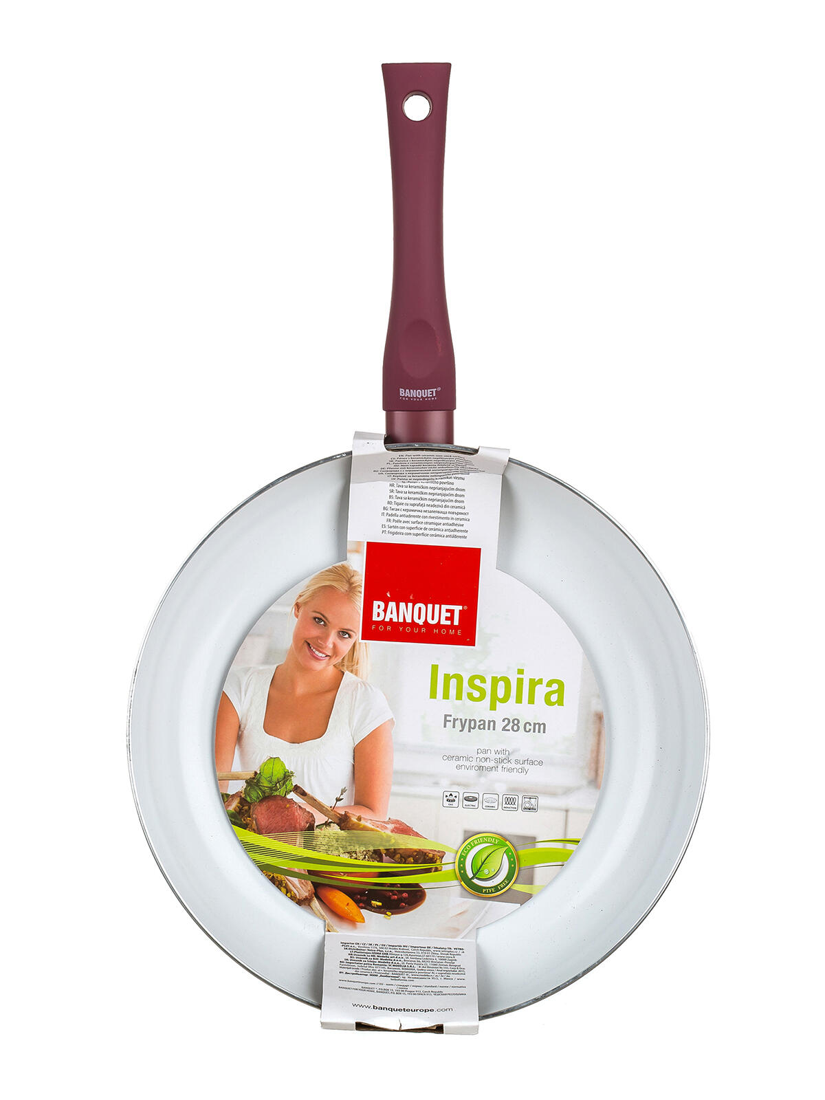 pánev 28x5,8cm keramická INSPIRA