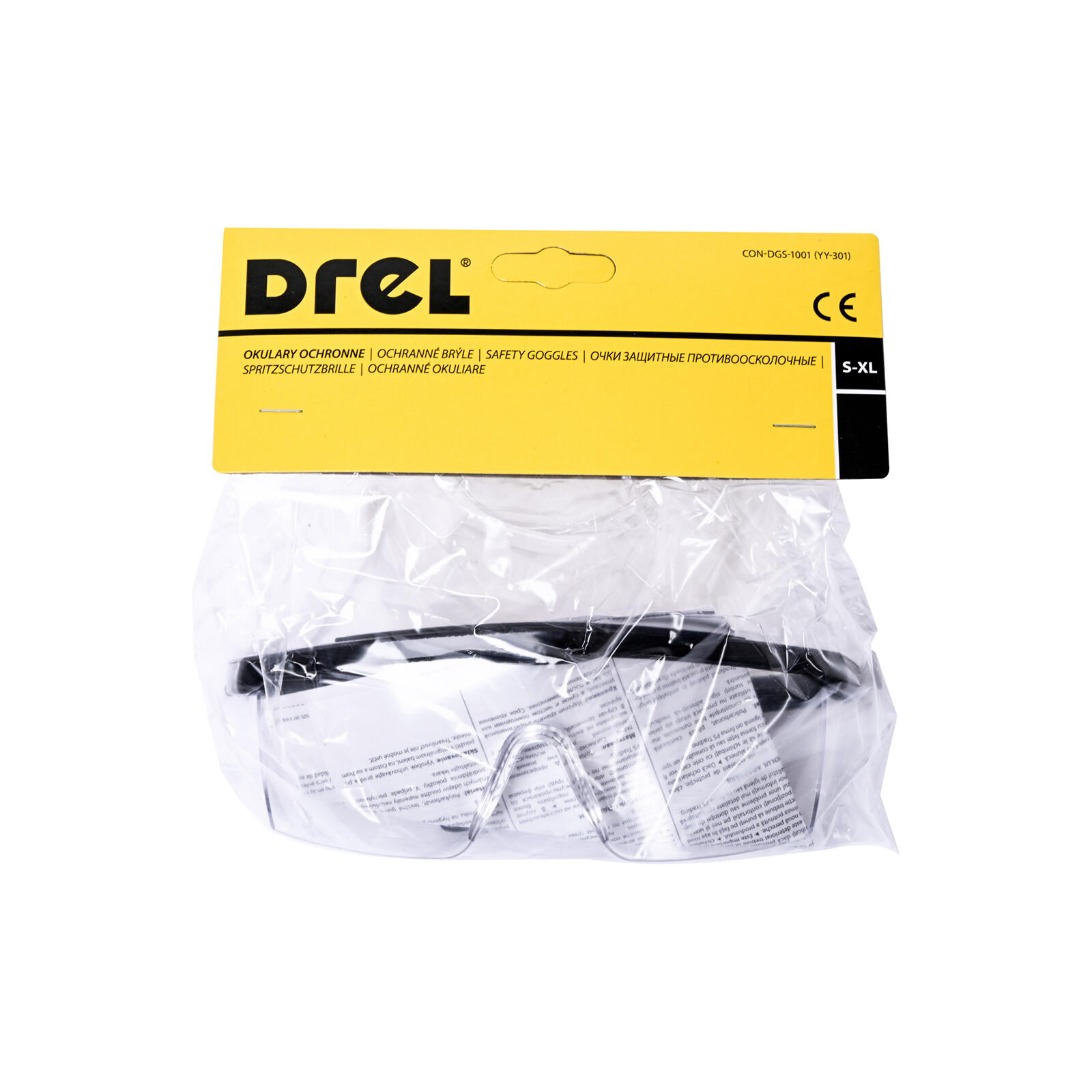 brýle ochranné čiré DREL 0.03 Kg MTA MAXMIX Sklad14 464129 5902143148746