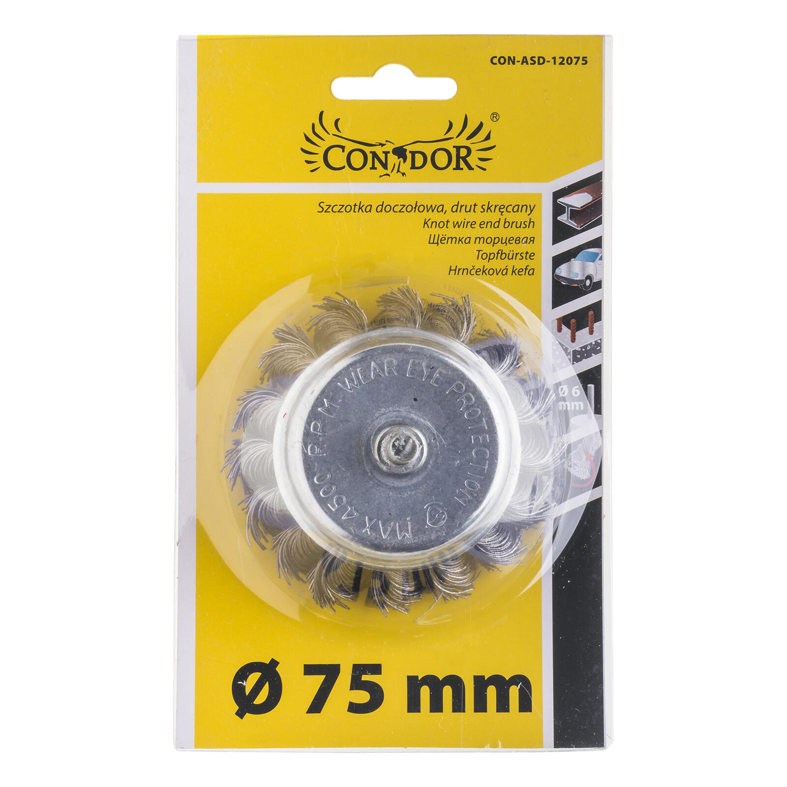 kartáč hrnkový  75/0,5 copy, stopka 0.15 Kg MTA MAXMIX Sklad14 464190