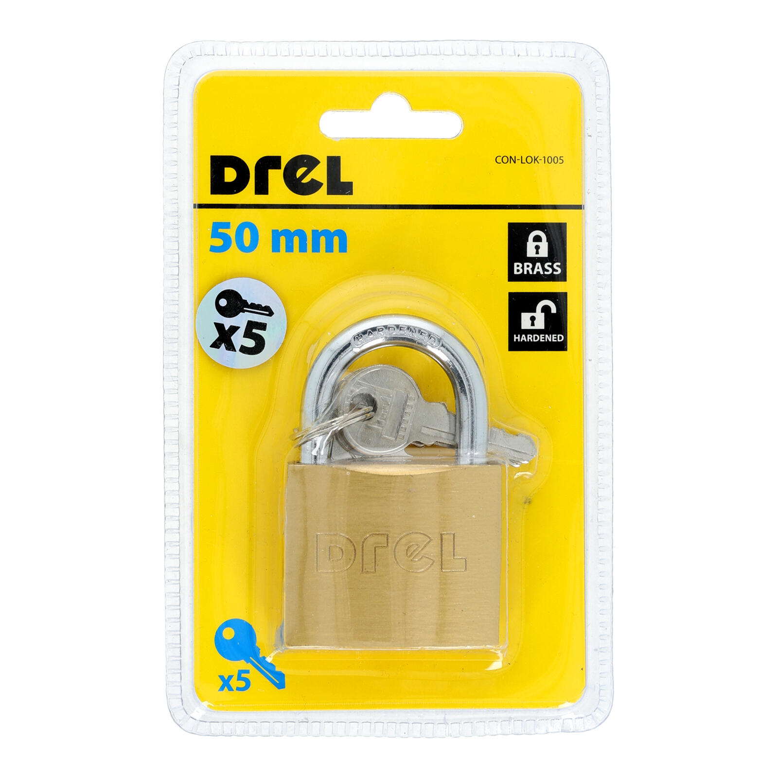 zámek visací 50mm Ms 5kl. 0.38 Kg MTA MAXMIX Sklad14 464205