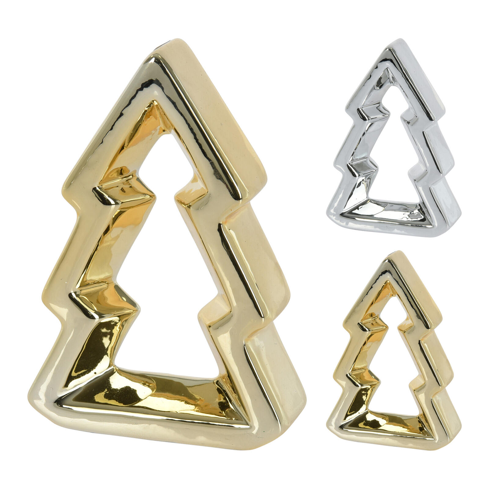 dekorace STROMEK 12cm STŘ, ZLA 0.18 Kg MTA MAXMIX Sklad14 387292