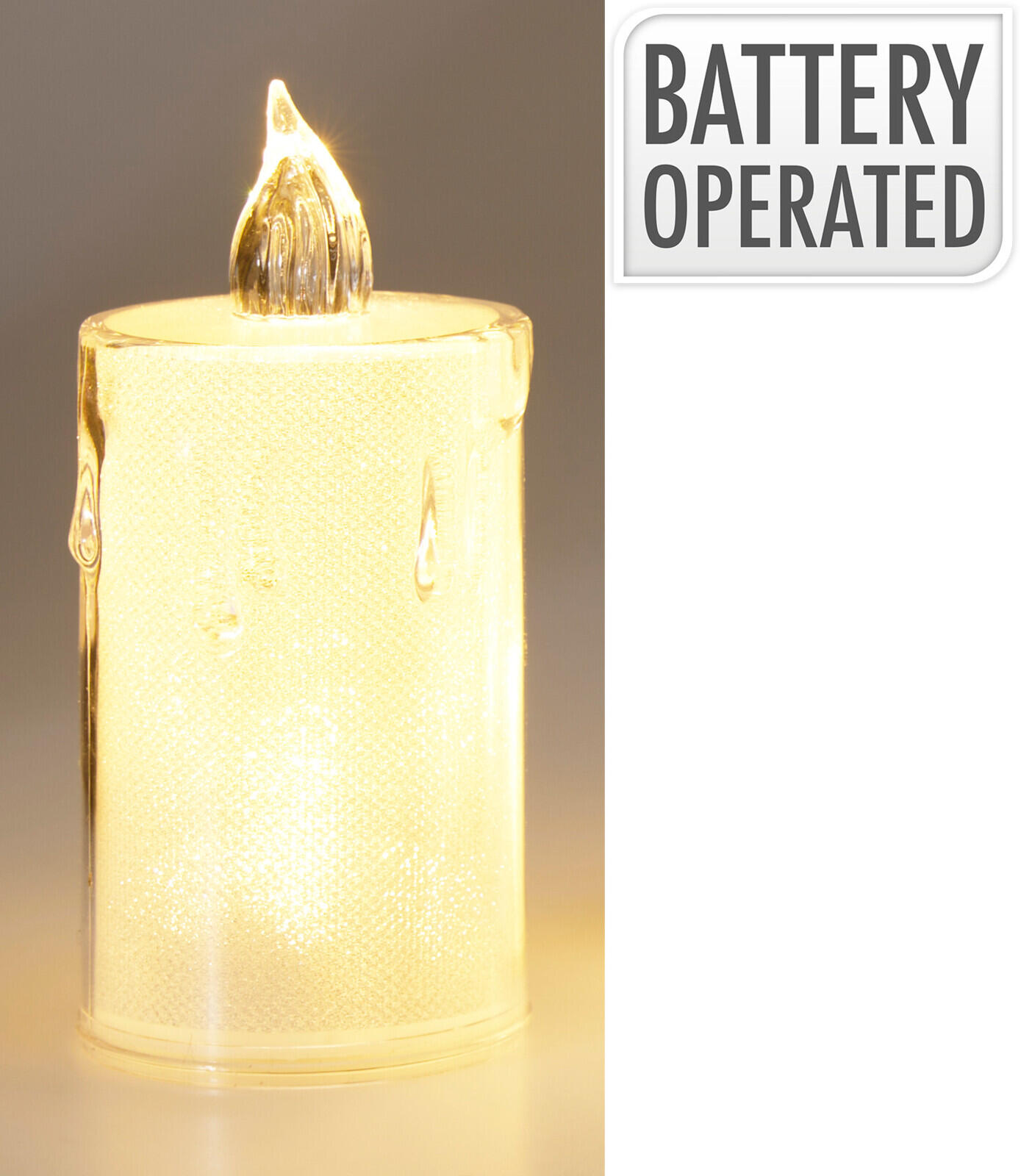 dekorace SVÍČKA 10,5cm LED TRA 0.02 Kg MTA MAXMIX Sklad14 387311