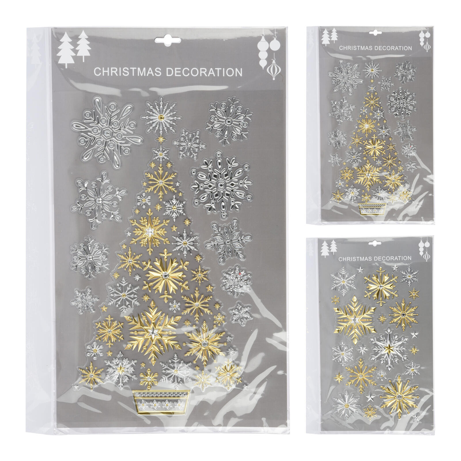 samolepky VÁNOČNÍ 41x29cm mix 0.02 Kg MTA MAXMIX Sklad14 387320