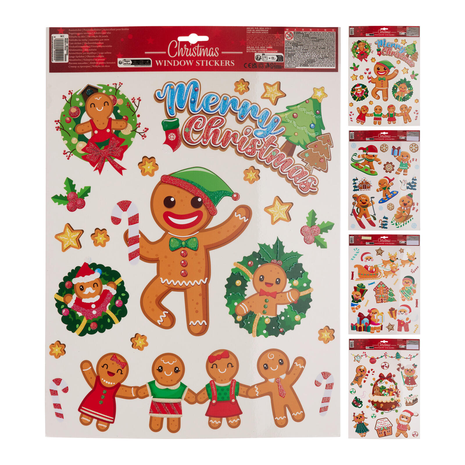 dekorace na okno s glitry PP mix dekorů 0.05 Kg MTA MAXMIX Sklad14 387344