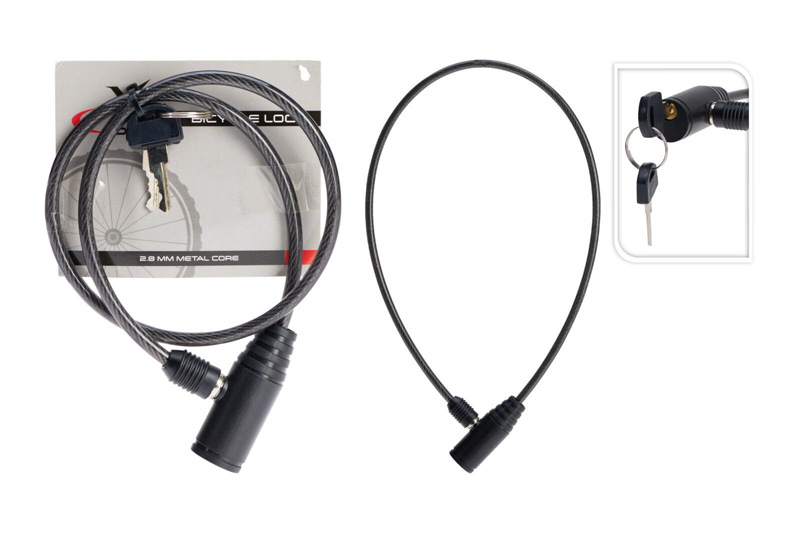 zámek lankový  6x650mm 2 kl. 0.08 Kg MTA MAXMIX Sklad14 387346