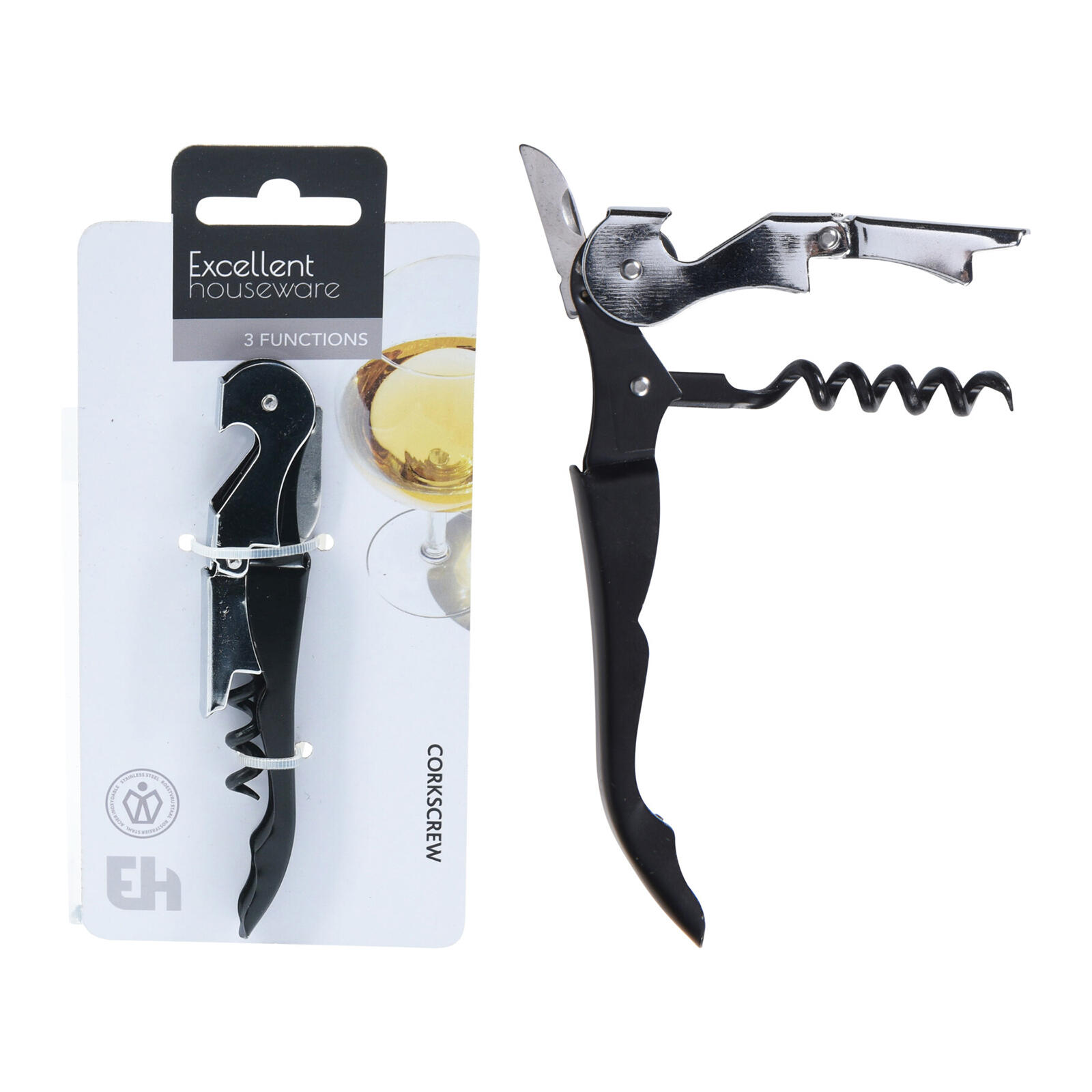 otvírák číšnický 3 funkce kov.ČER 0.05 Kg MTA MAXMIX Sklad14 387348