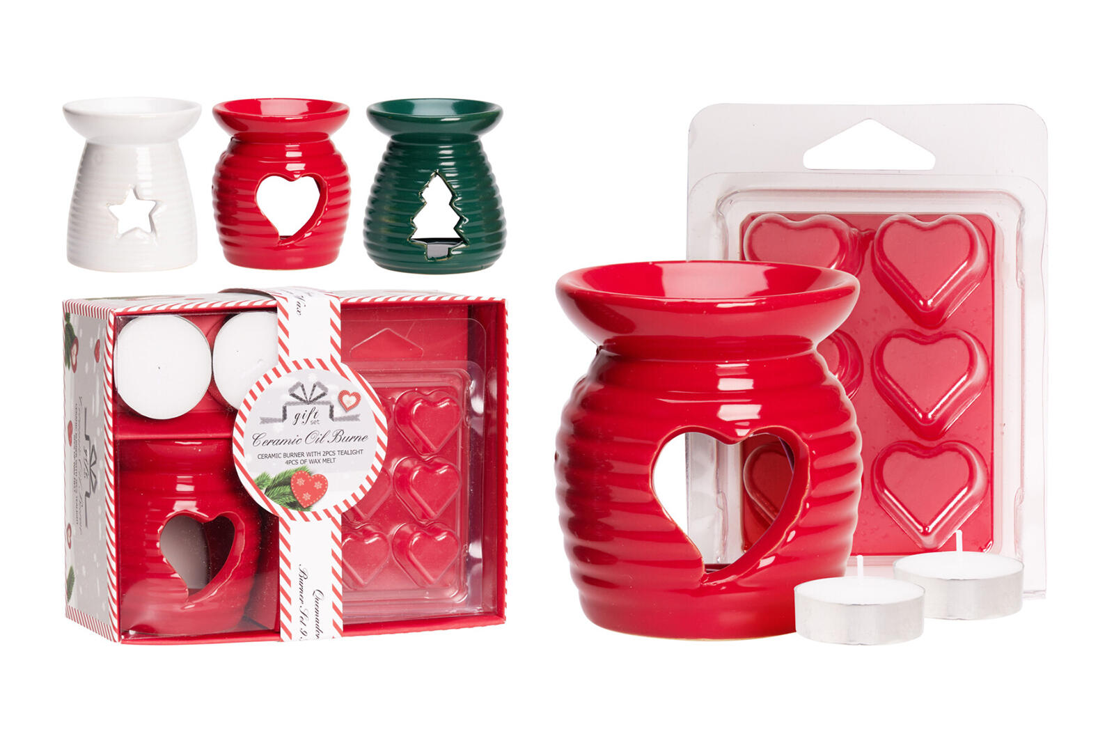 aromalampa vánoční,svíčky,vosk sada 7díl. mix 0.26 Kg MTA MAXMIX Sklad14 387361